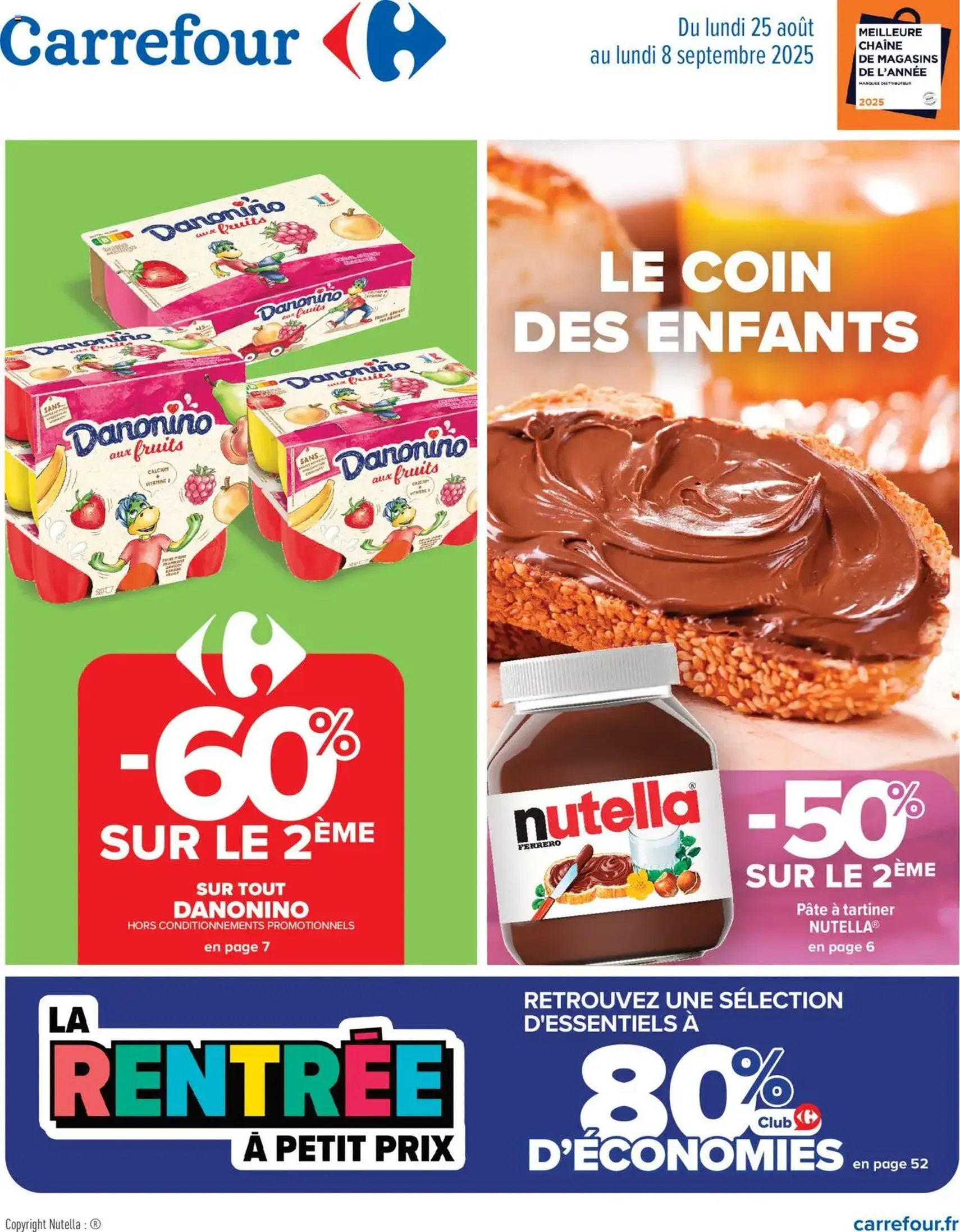 Carrefour catalogue semaine 35 - brochure valable à partir du 25/08/2025, page 1 sur 72 Carrefour catalogue semaine 35 - brochure valable à partir du 25/08/2025, page 1 sur 72