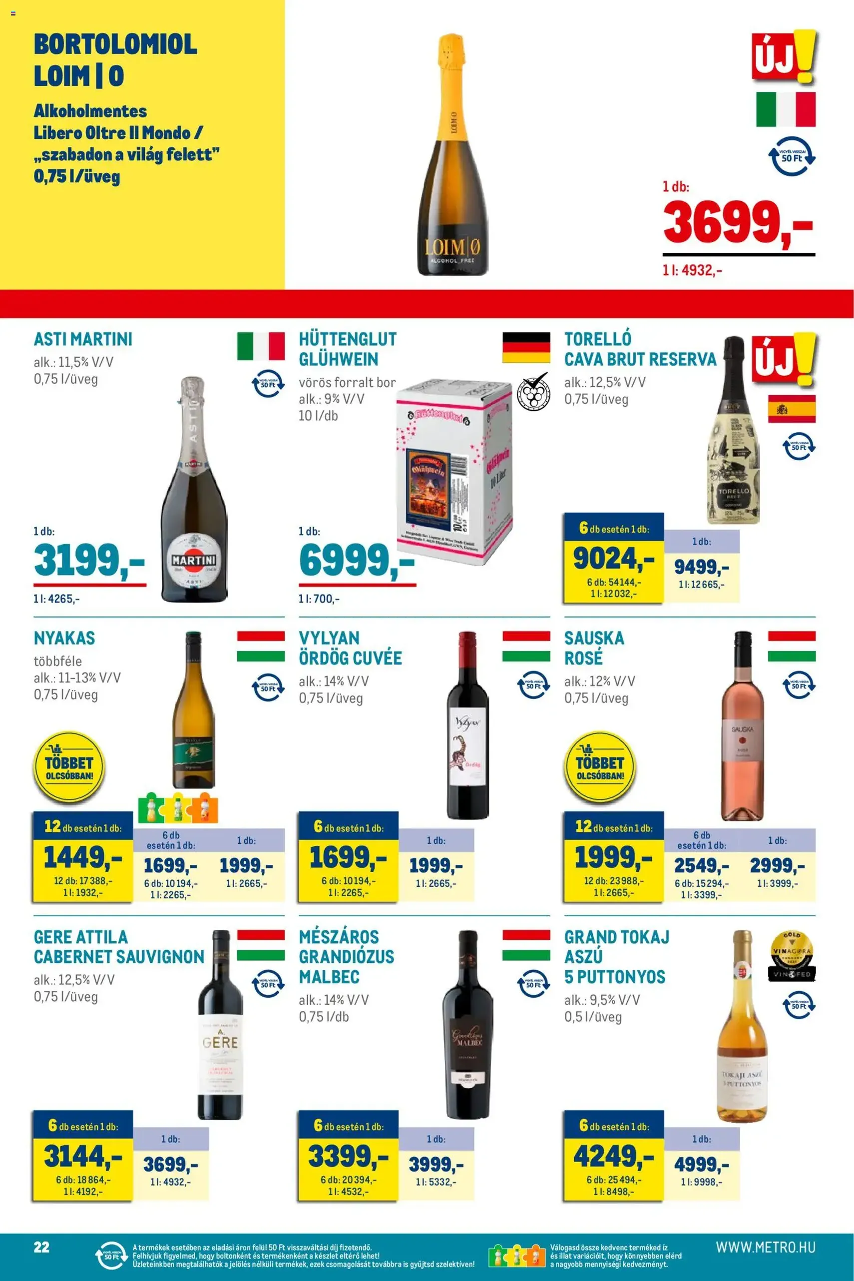 Metro - Élelmiszer és Szezonális katalógus 2025/11 - 2025.11.02. érvényes szórólap 22 oldal 33 oldalból