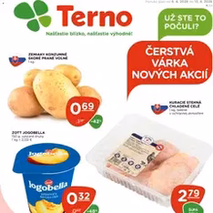 Terno leták - náhľad letáku platný od 06.08.2026