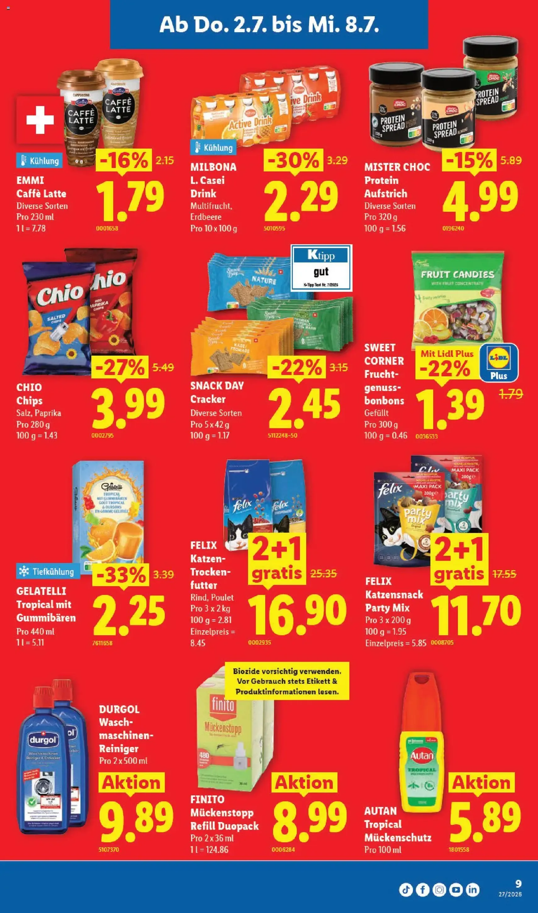 Lidl aktionen - Gültiger Prospekt ab 02.07.2026, Seite 11 von insgesamt 42