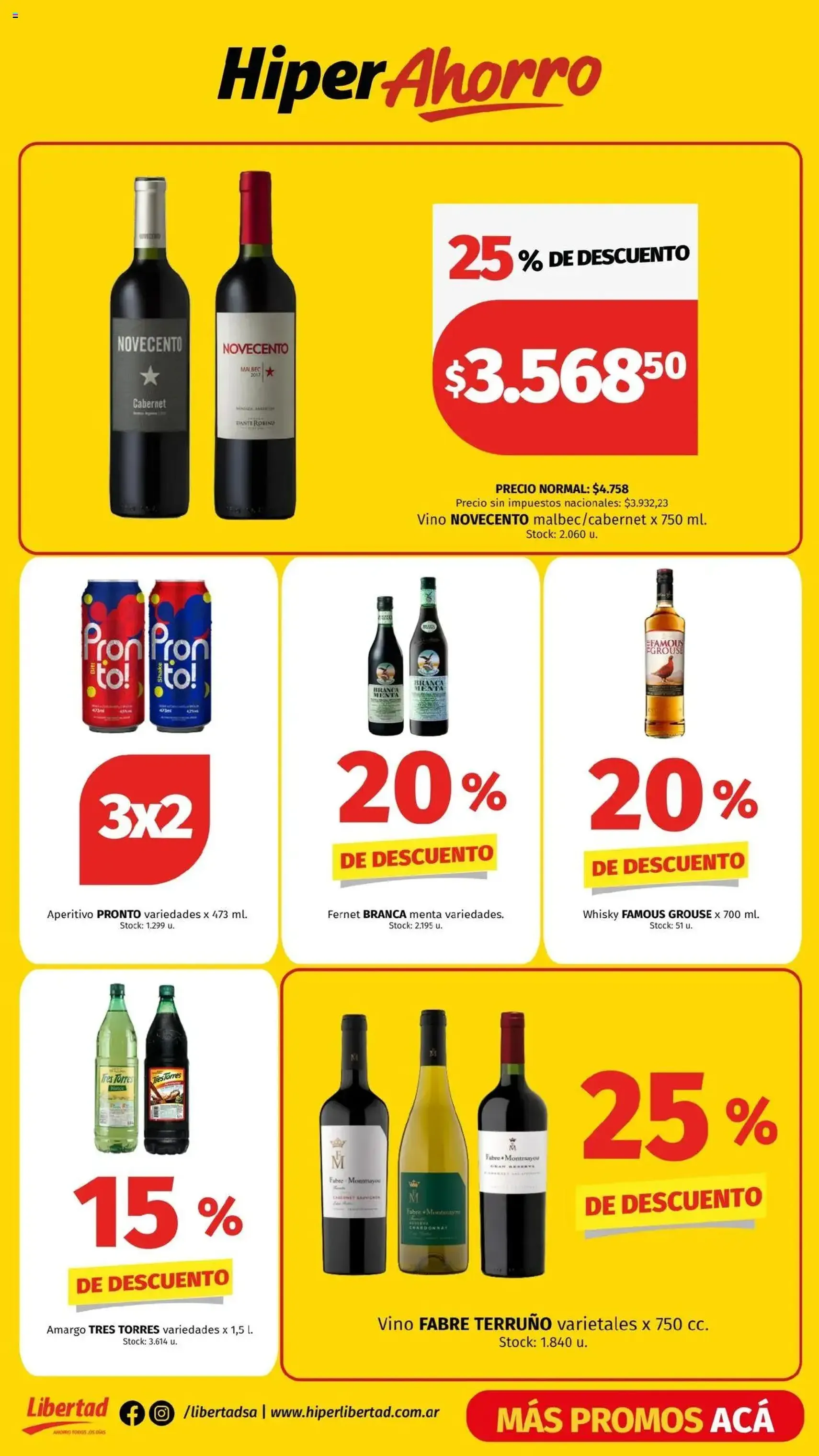 Hipermercado Libertad catálogo - folleto válido desde 09/10/2025 página 4 de 9 Hipermercado Libertad catálogo - folleto válido desde 09/10/2025 página 4 de 9