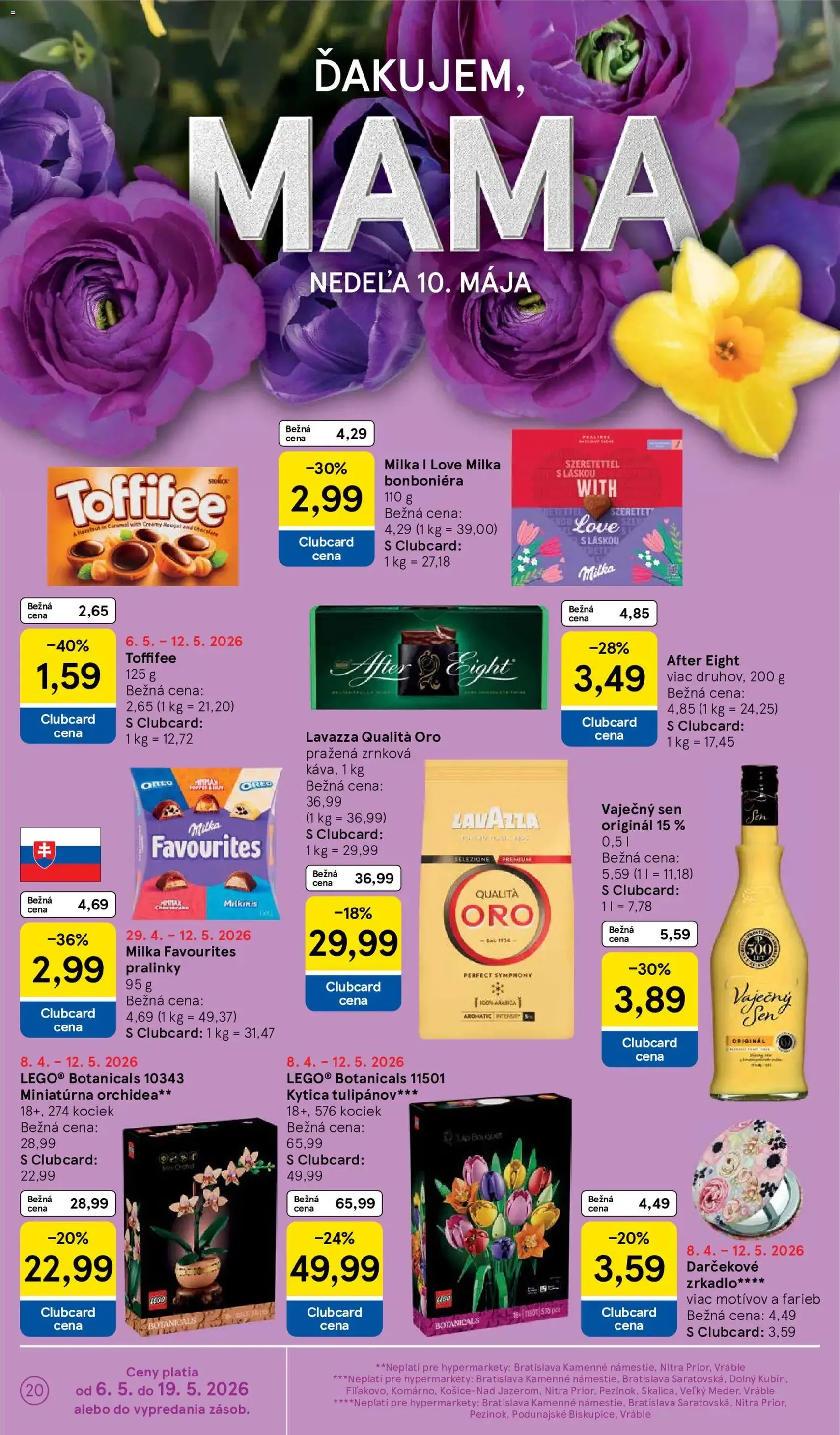 Tesco Hypermarket - leták - platný leták od 06.05.2026 strana 20 z 50