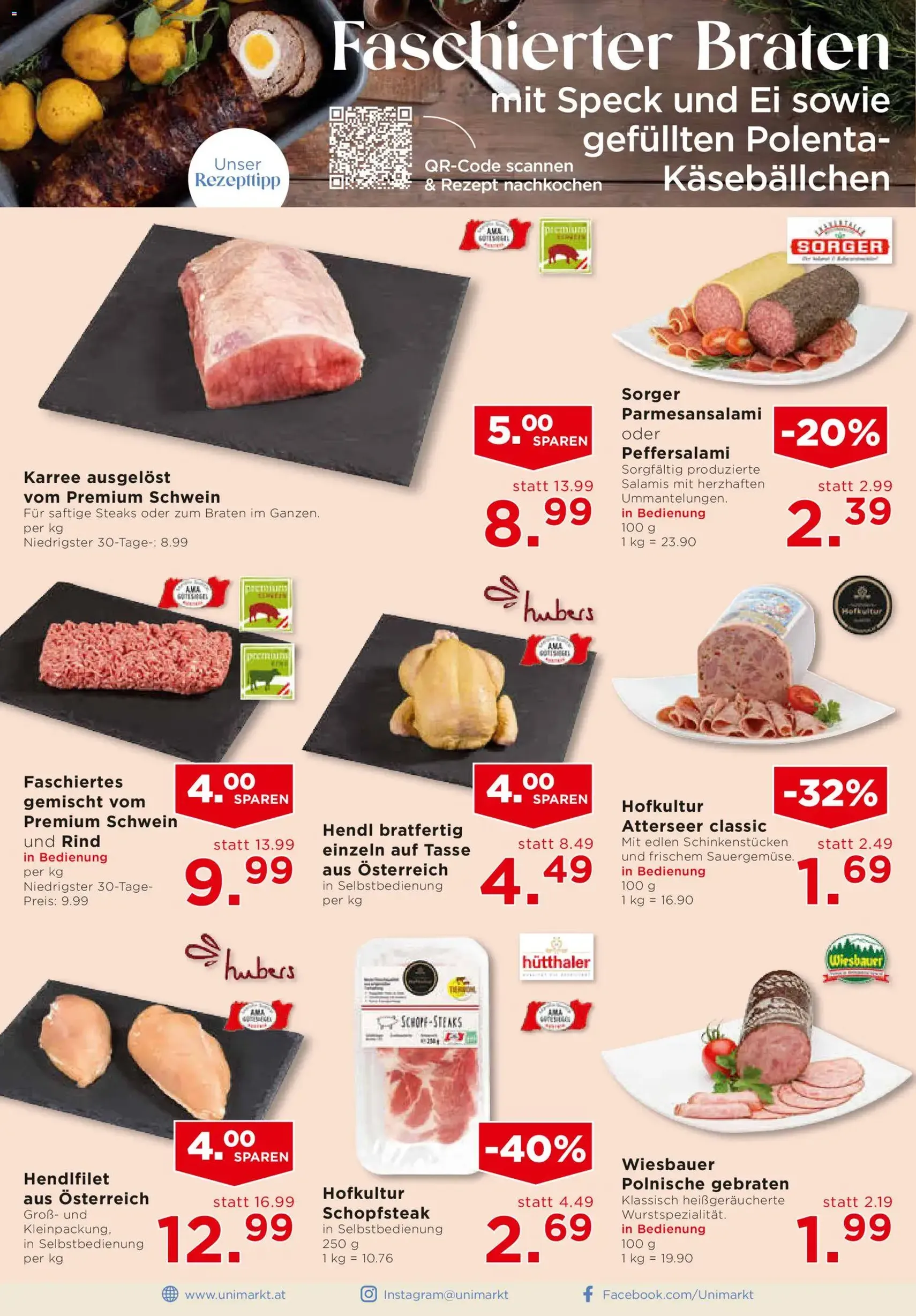 Unimarkt Flugblatt - Gültiger Prospekt ab 19.11.2025, Seite 6 von insgesamt 16