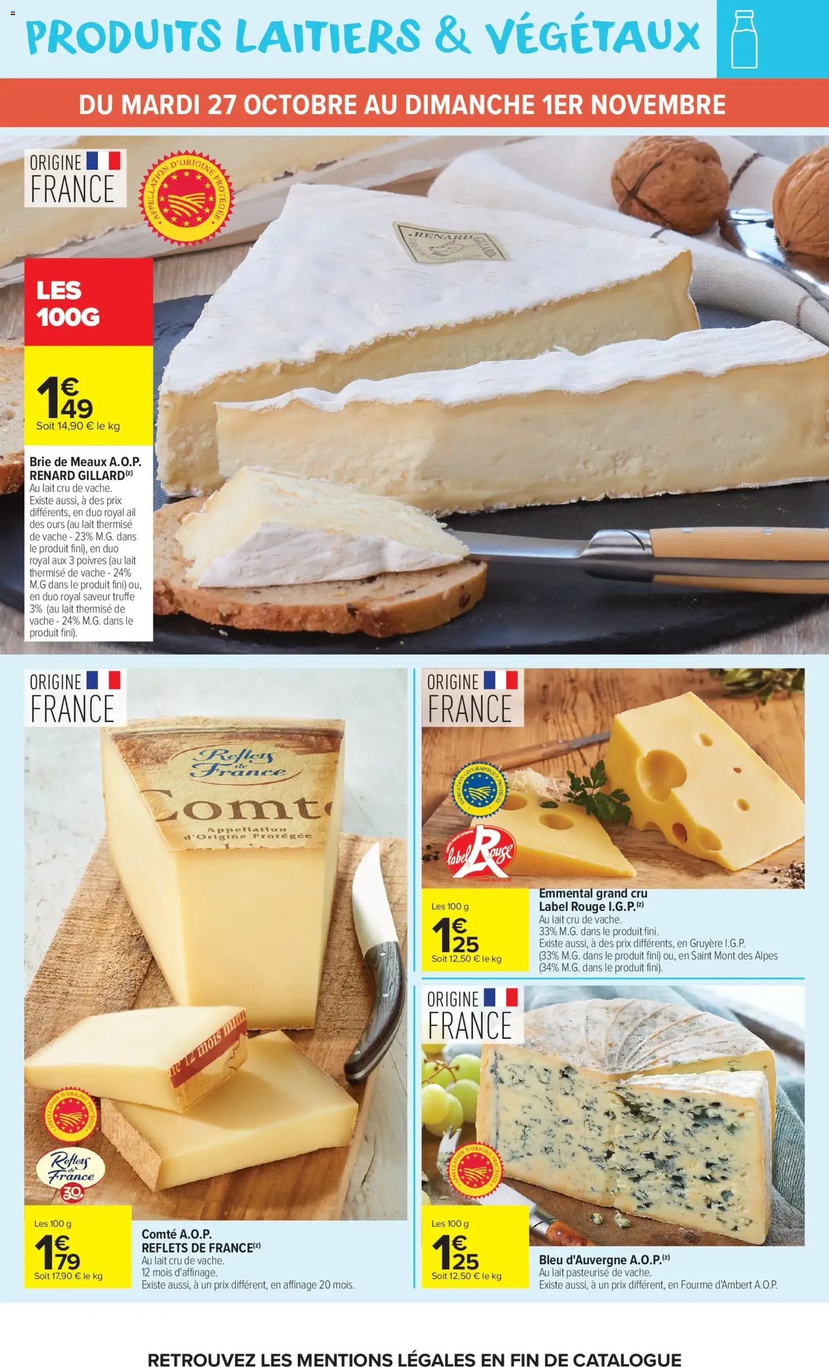 Carrefour Market catalogue - brochure valable à partir du 27/10/2026, page 4 sur 58