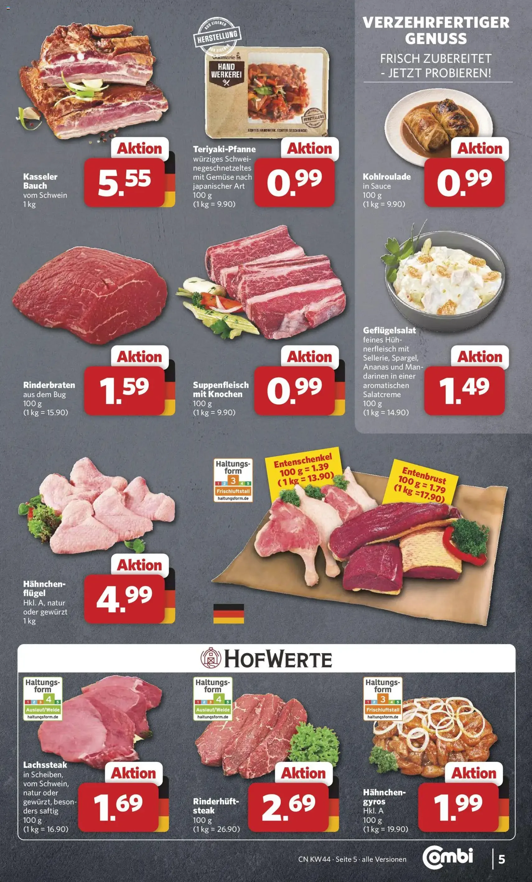 Combi Prospekt - Gültiger Prospekt ab 26.10.2026, Seite 5 von insgesamt 39