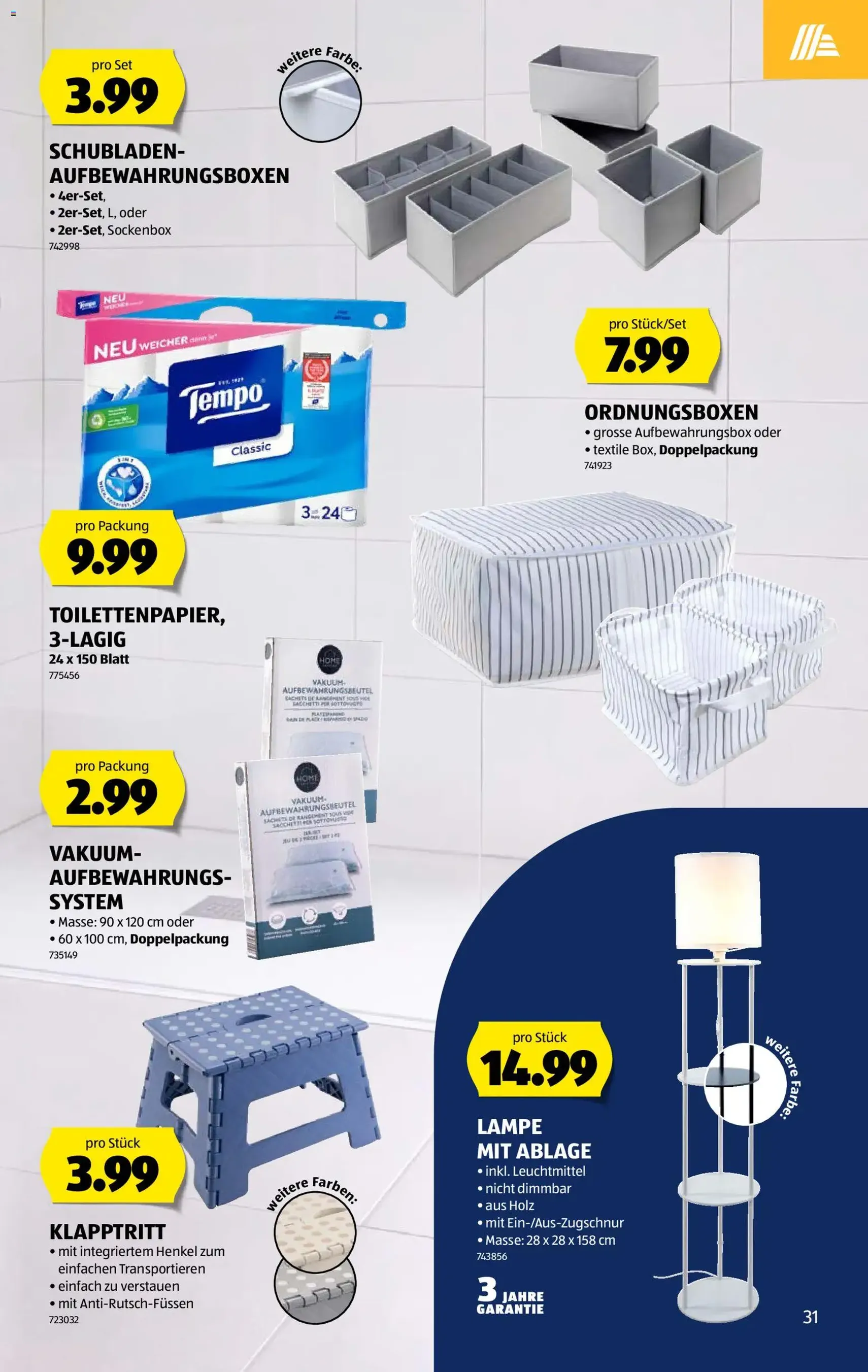 Aldi aktionen - Gültiger Prospekt ab 01.10.2026, Seite 31 von insgesamt 36