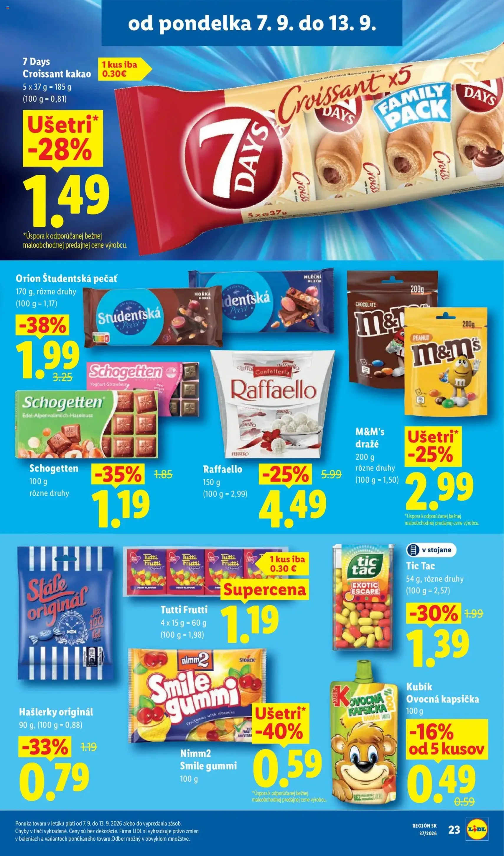 Lidl leták - platný leták od 07.09.2026 strana 25 z 100