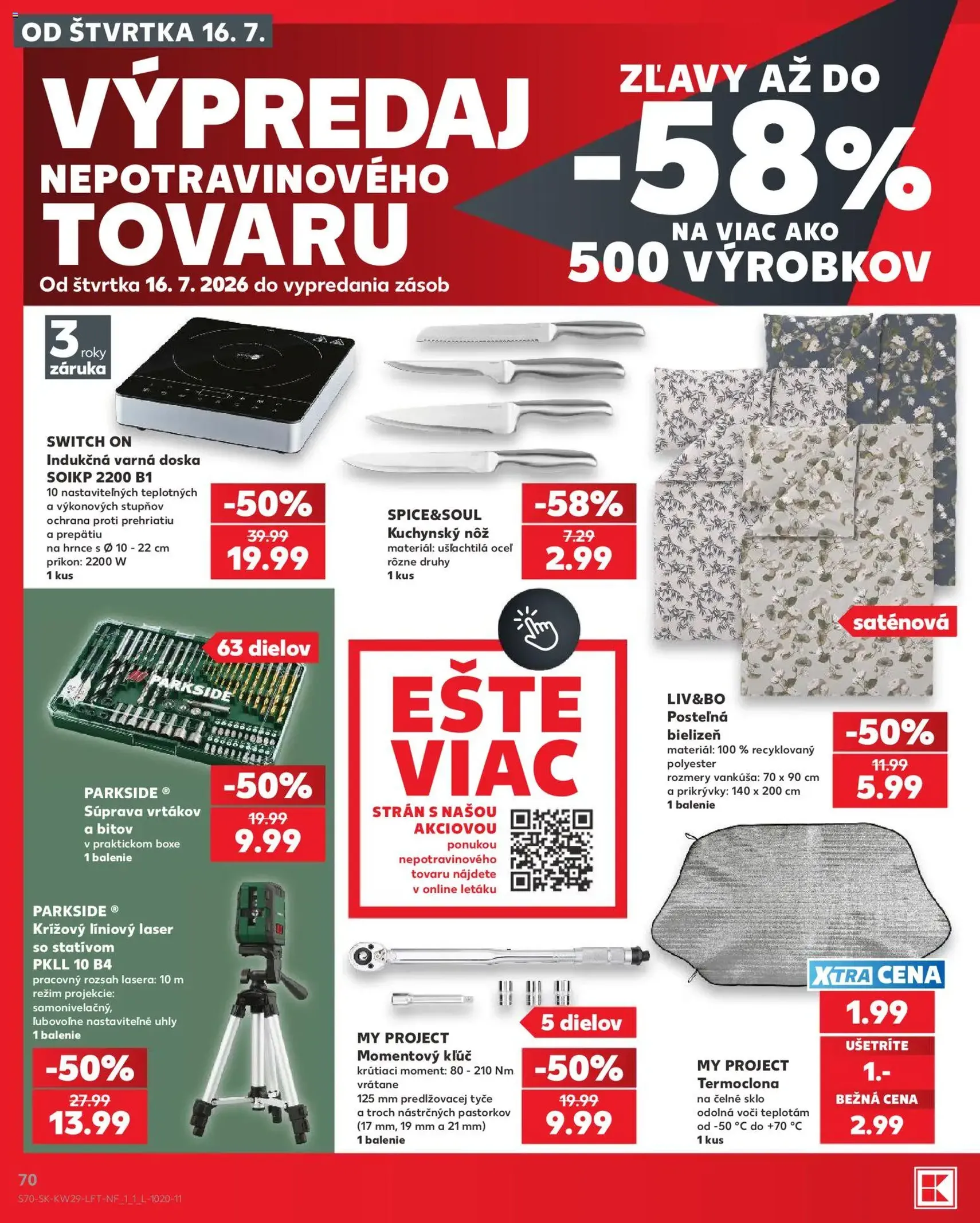 Kaufland leták - platný leták od 16.07.2026 strana 70 z 86