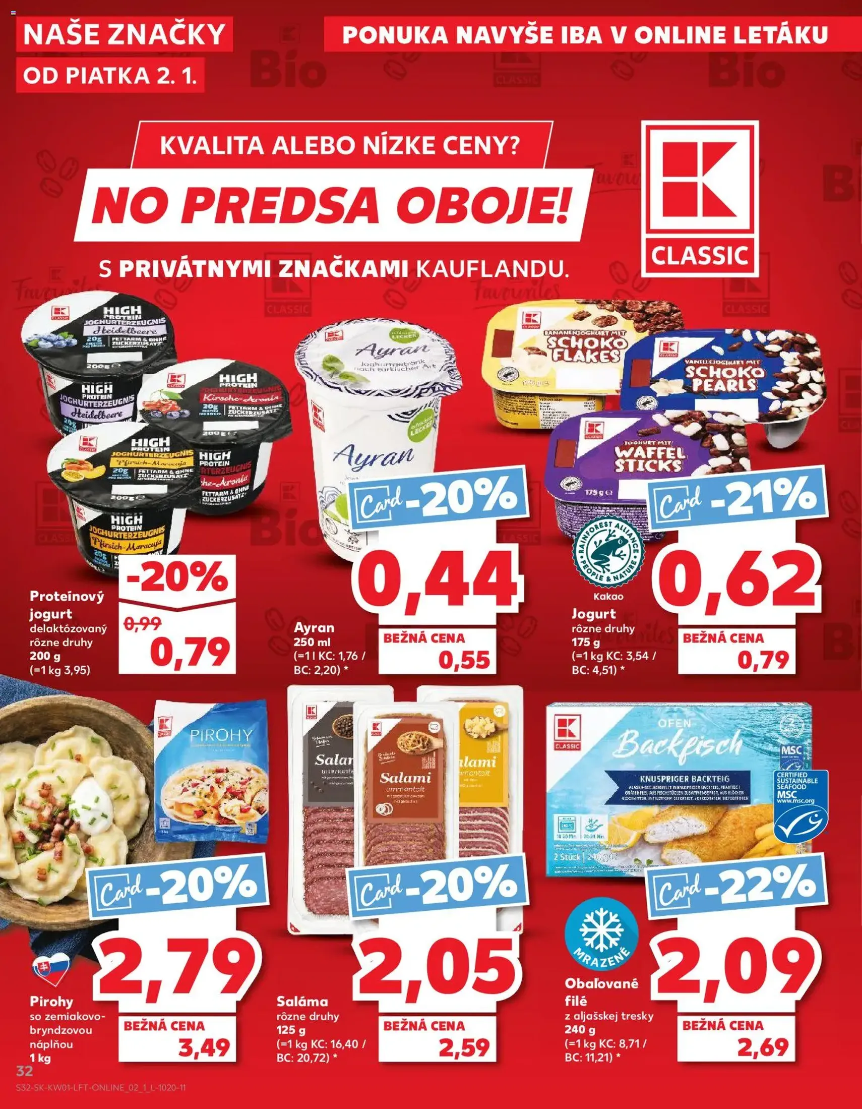 Kaufland leták - platný leták od 02.01.2026 strana 32 z 72