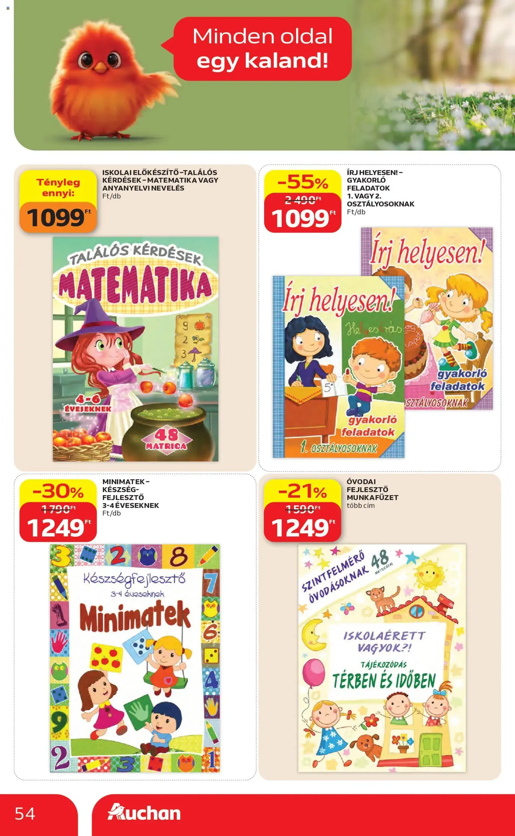 Auchan akciós újság - 2026.05.07. érvényes szórólap 54 oldal 60 oldalból