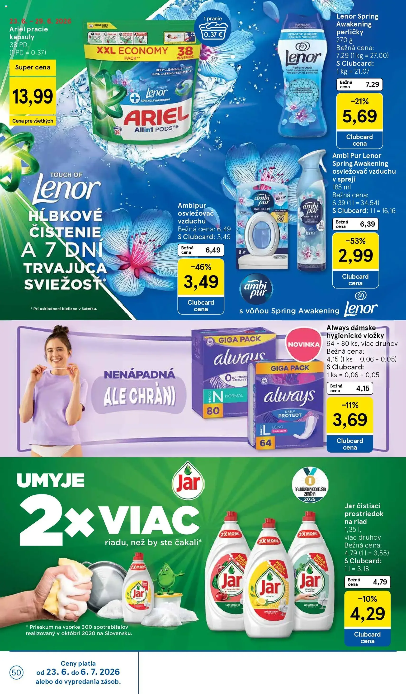 Tesco Hypermarket - leták - platný leták od 24.06.2026 strana 50 z 51