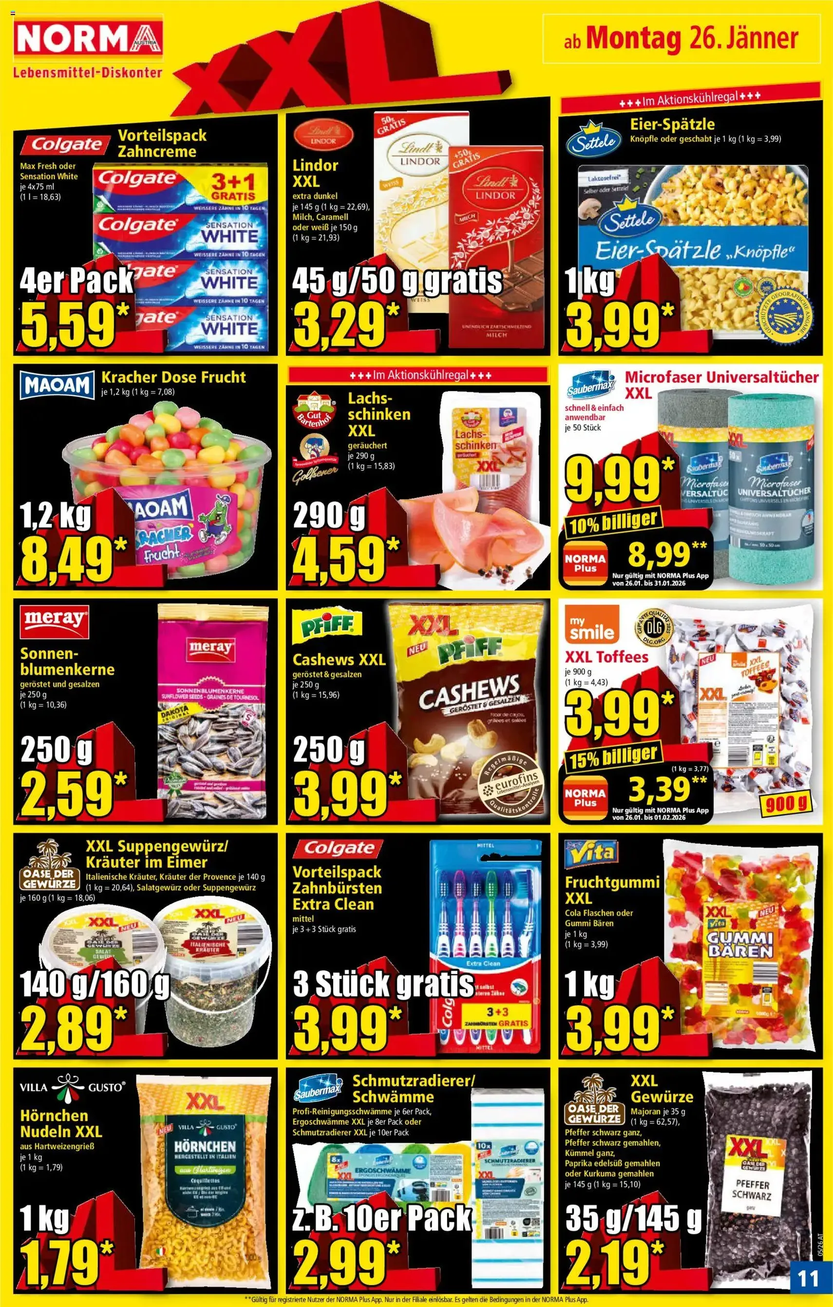 Norma Flugblatt - Gültiger Prospekt ab 26.01.2026, Seite 11 von insgesamt 20