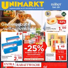 Unimarkt Flugblatt - Prospekt Vorschau gültig ab 29.10.2025