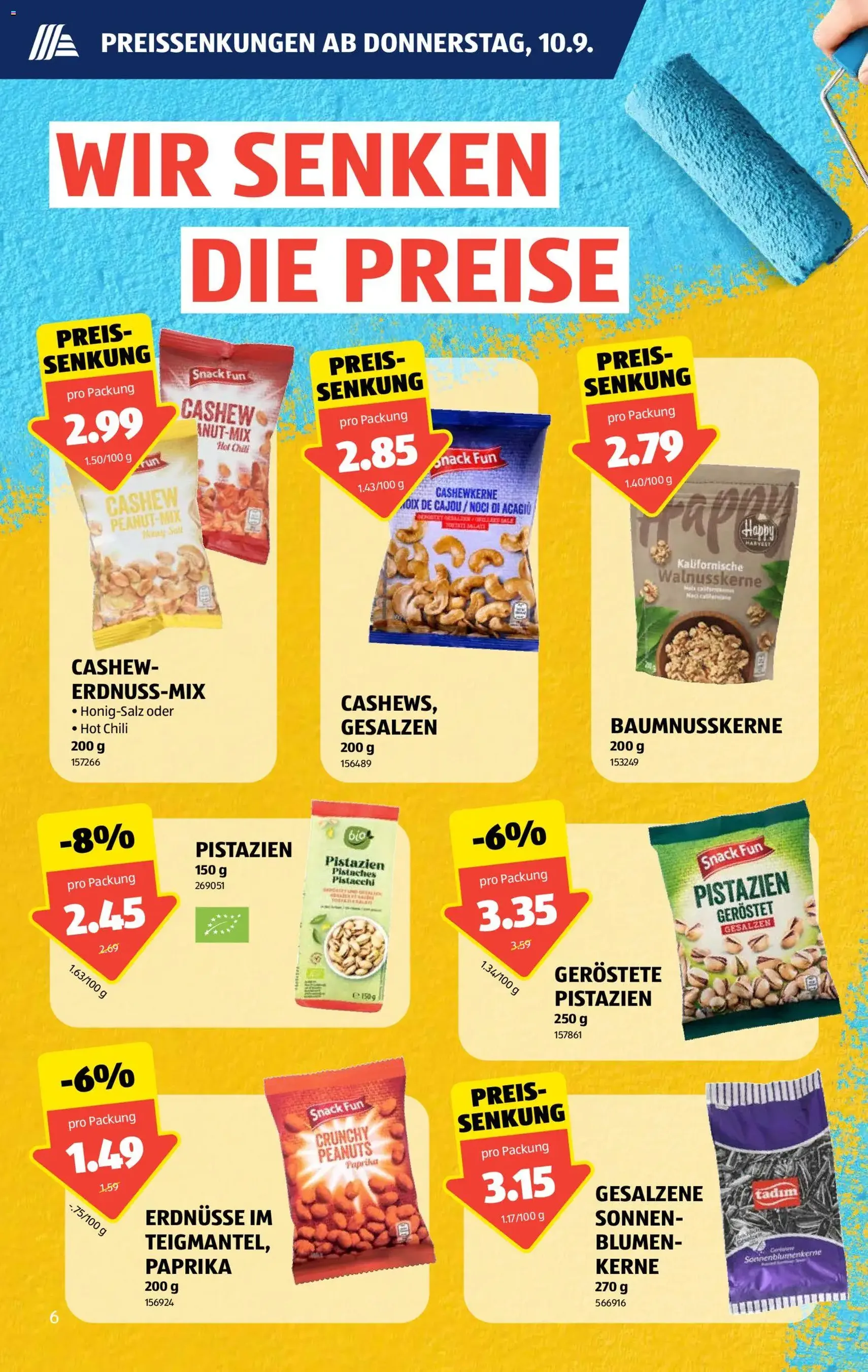 Aldi aktionen - Gültiger Prospekt ab 10.09.2026, Seite 6 von insgesamt 39