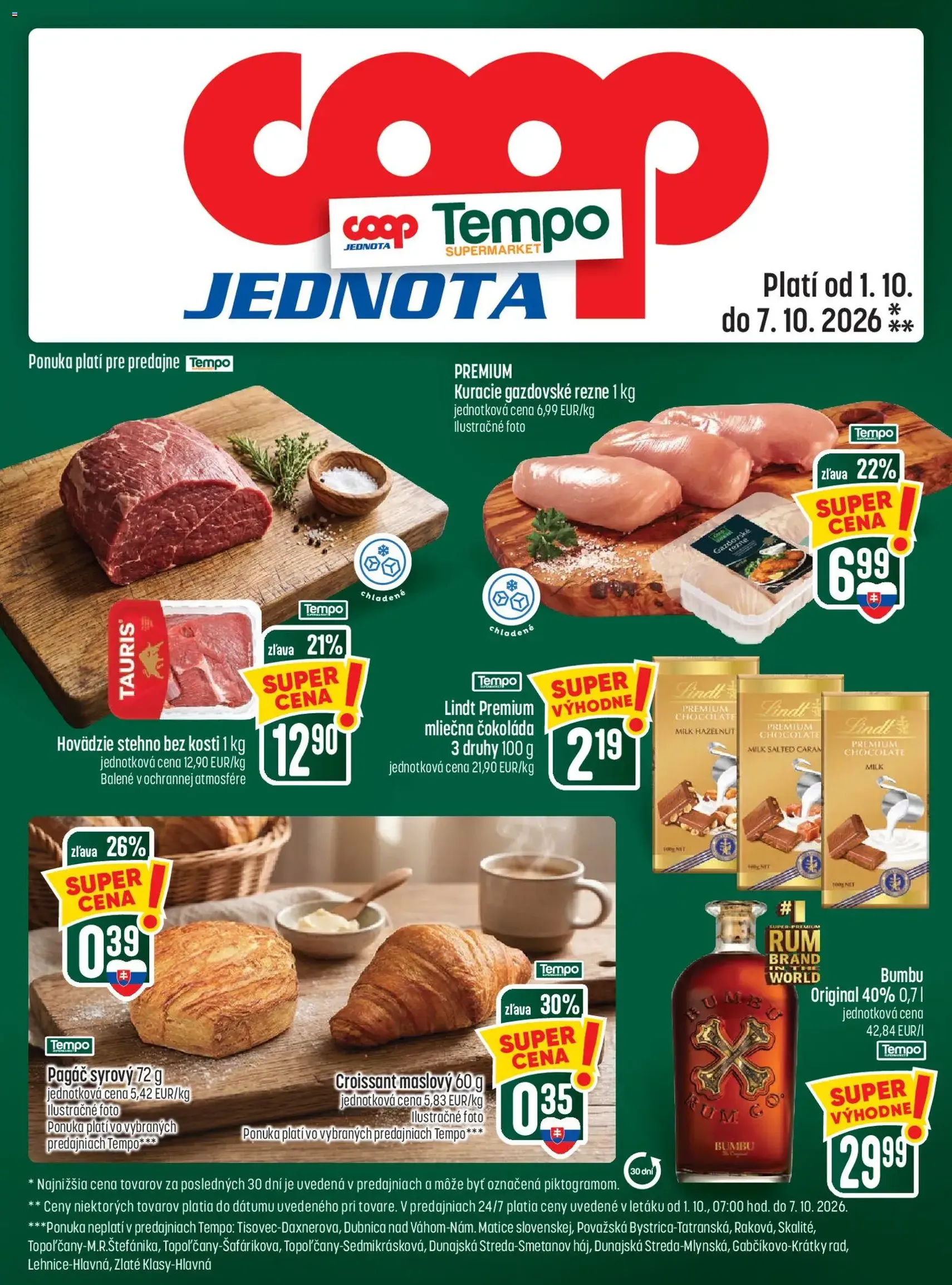 COOP Jednota leták - platný leták od 01.10.2026 strana 25 z 28
