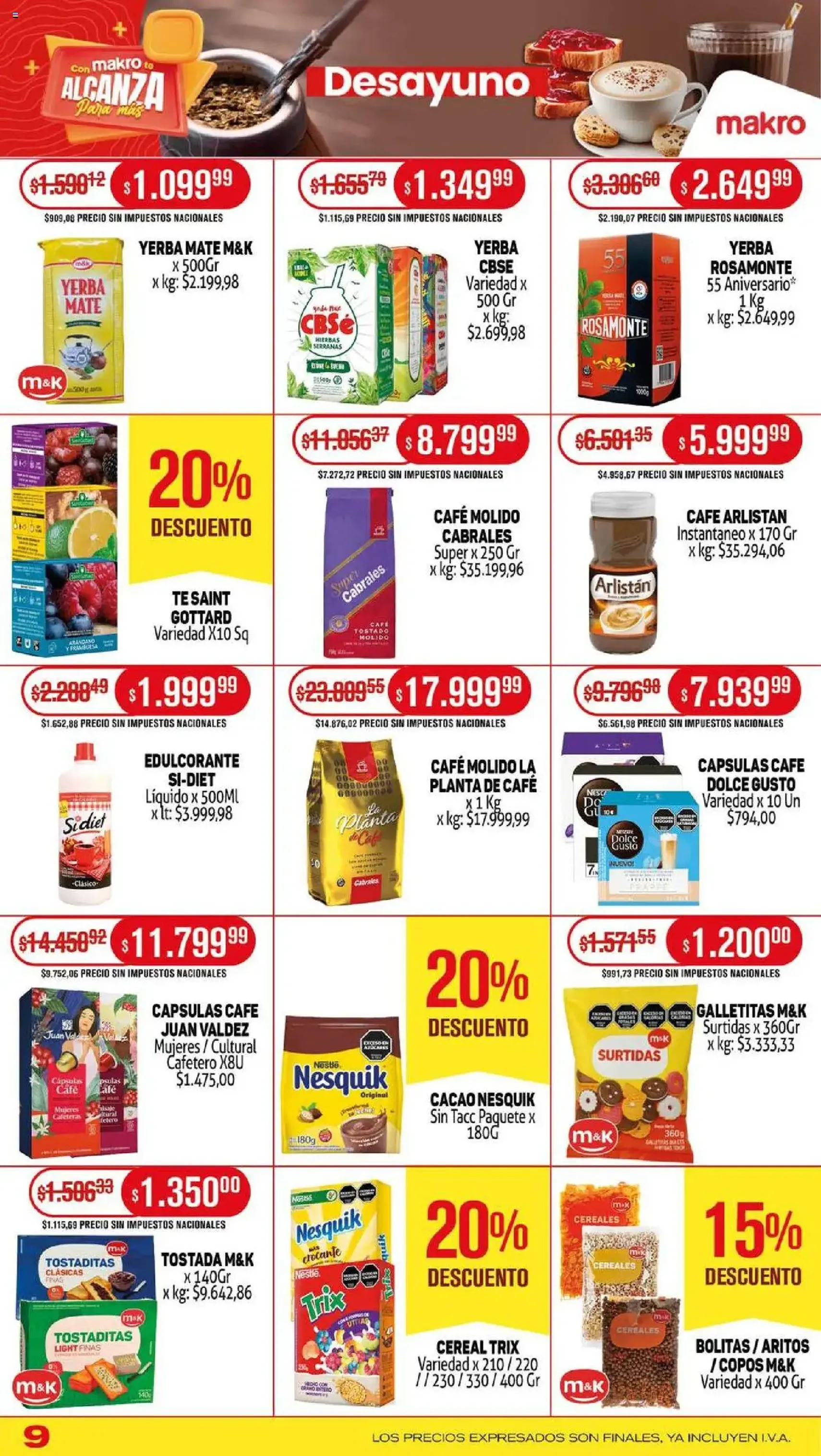 Makro ofertas - folleto válido desde 07/08/2025 página 9 de 19
