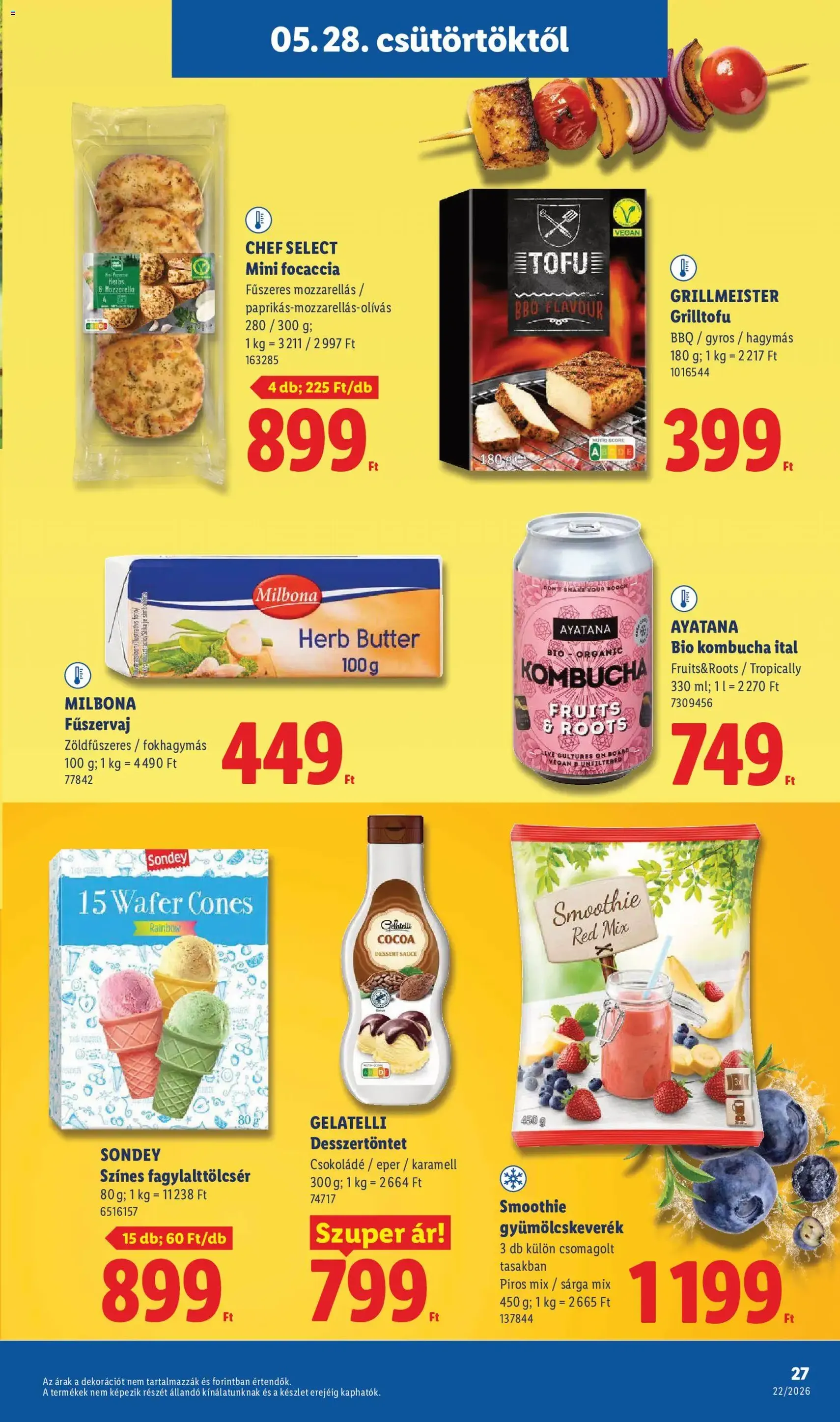 Lidl akciós újság - 2026.05.28. érvényes szórólap 27 oldal 74 oldalból