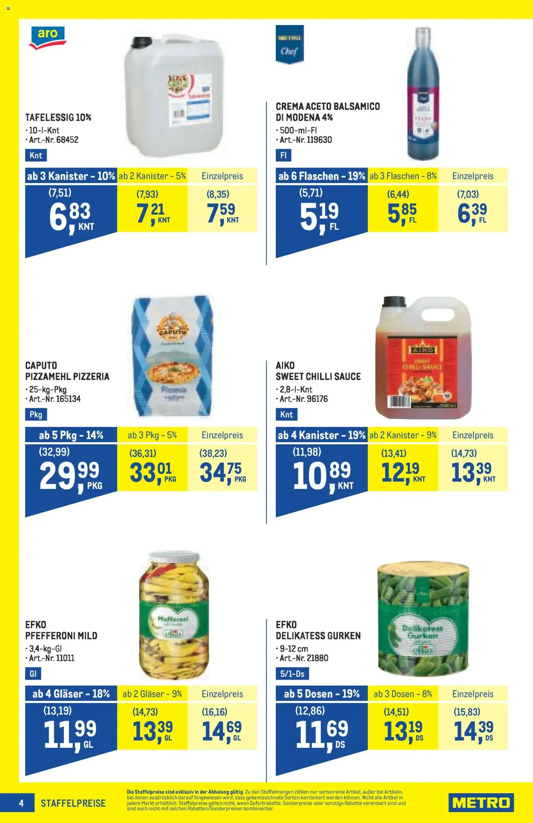 Metro Profi - Gültiger Prospekt ab 19.03.2026, Seite 4 von insgesamt 64
