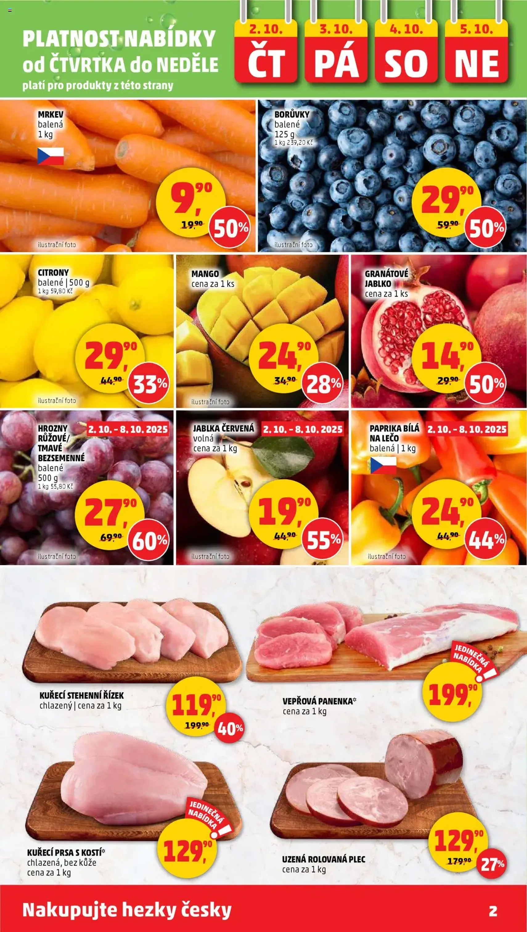 Penny Market leták - Čtvrtečník - platný leták od 02.10.2025 strana 2 z 37