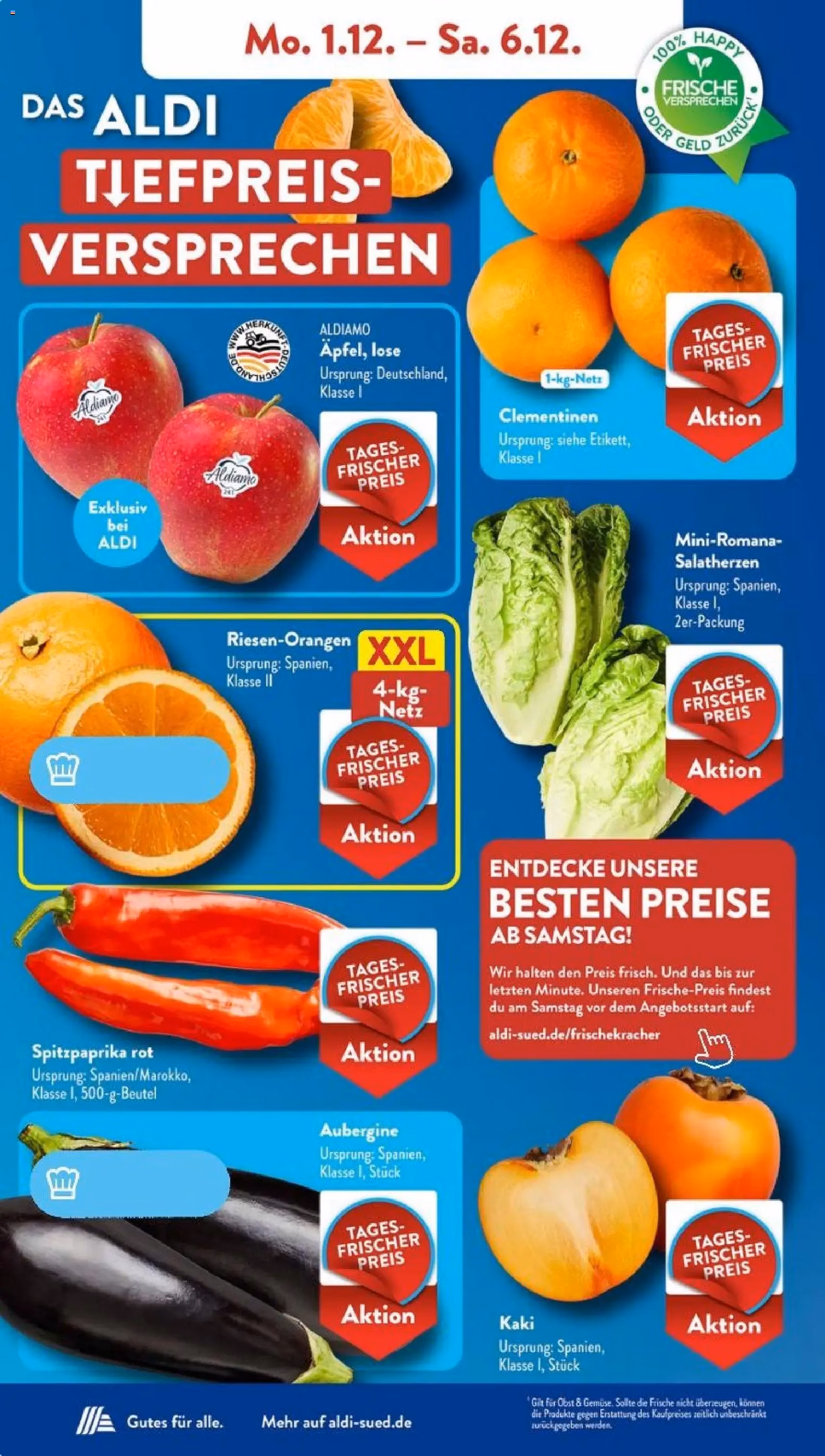 Aldi Süd Prospekt - Gültiger Prospekt ab 01.12.2025, Seite 4 von insgesamt 53