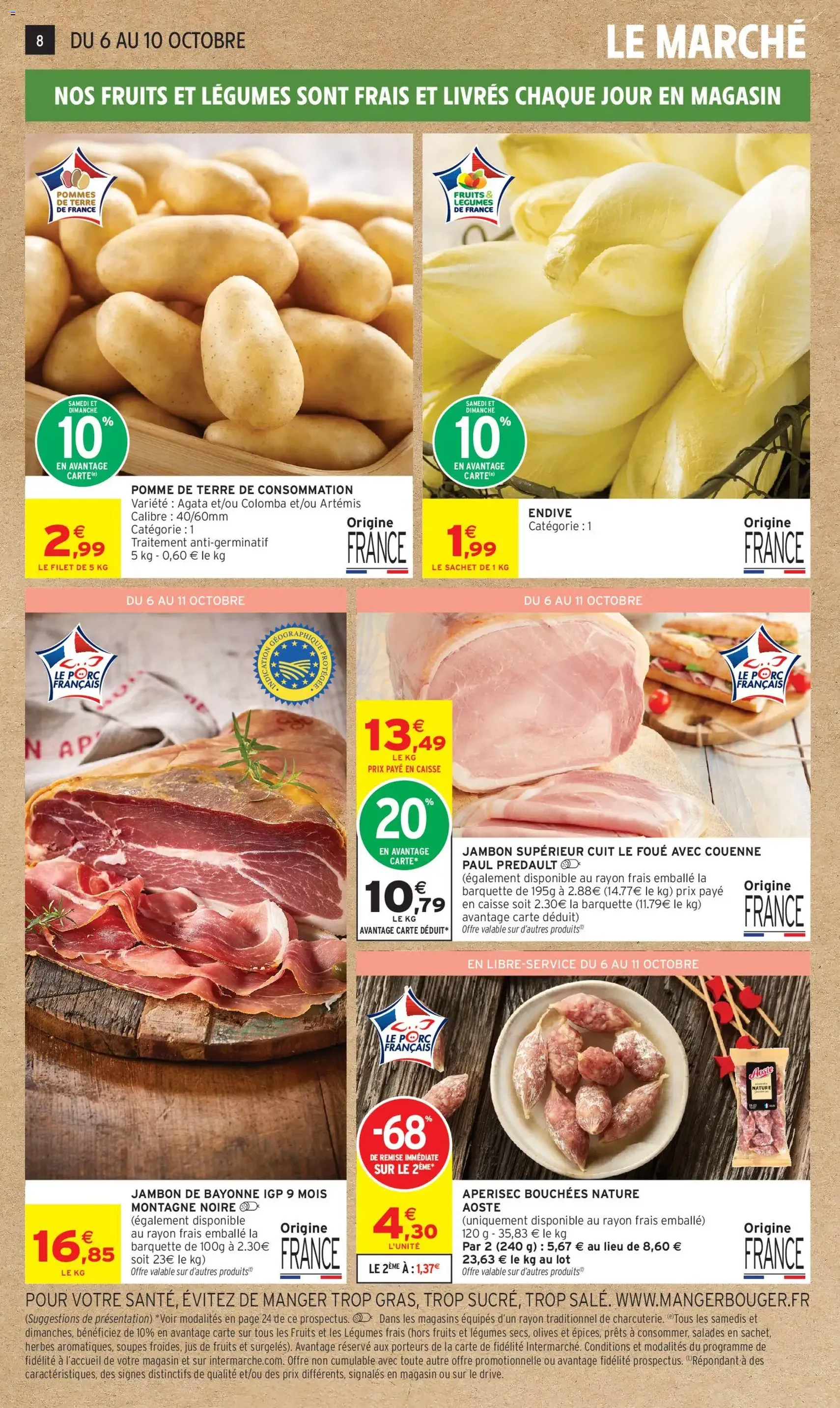 Intermarché catalogue - brochure valable à partir du 06/10/2026, page 8 sur 52