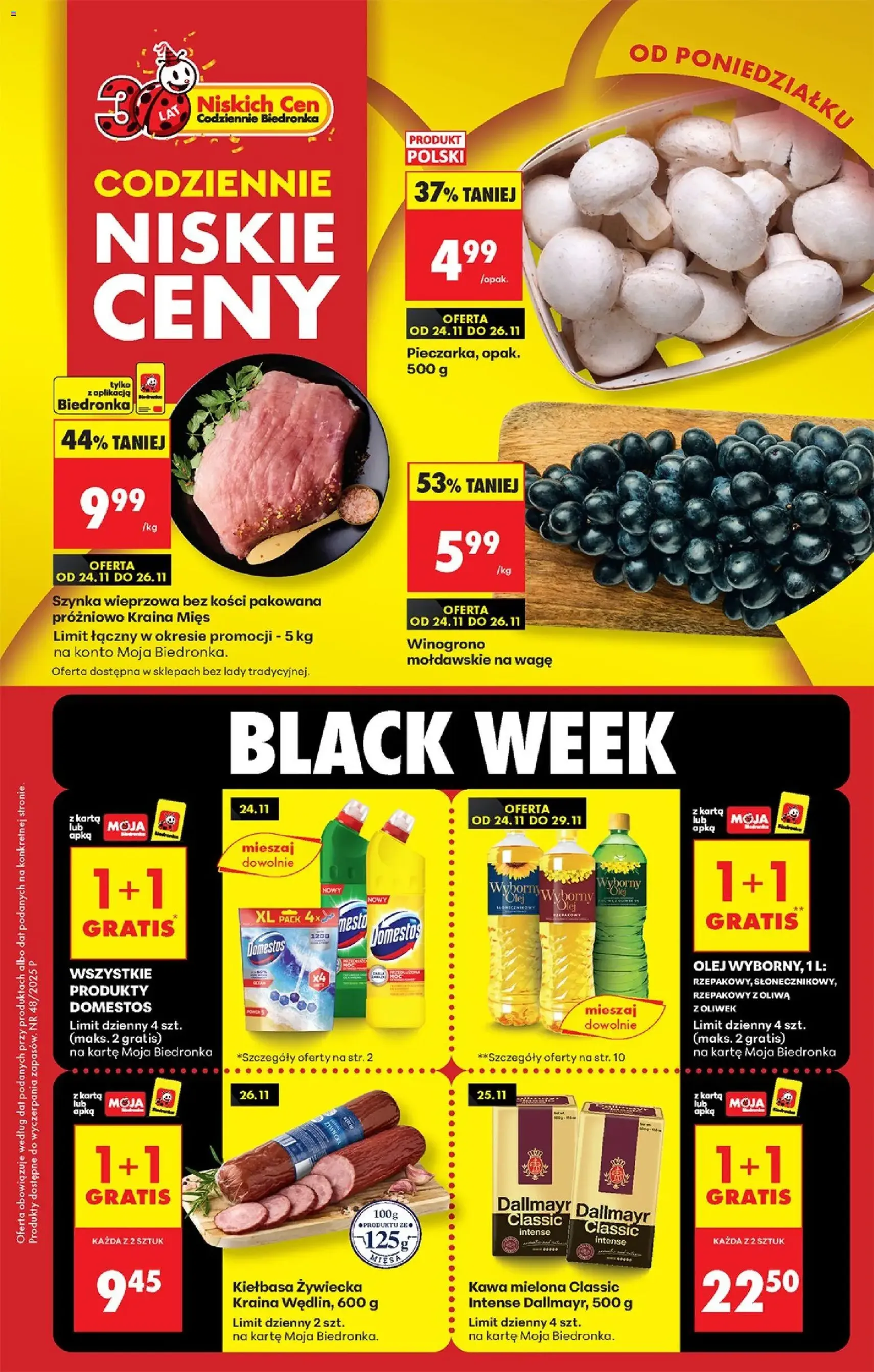 Biedronka Black Friday - ważny gazetka od 24.11.2025 strona 1 z 95