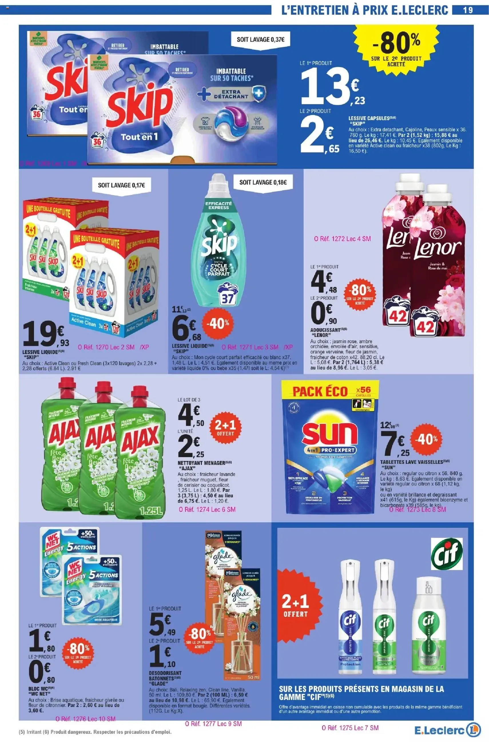 E.Leclerc catalogue semaine 6 - brochure valable à partir du 03/02/2026, page 19 sur 23