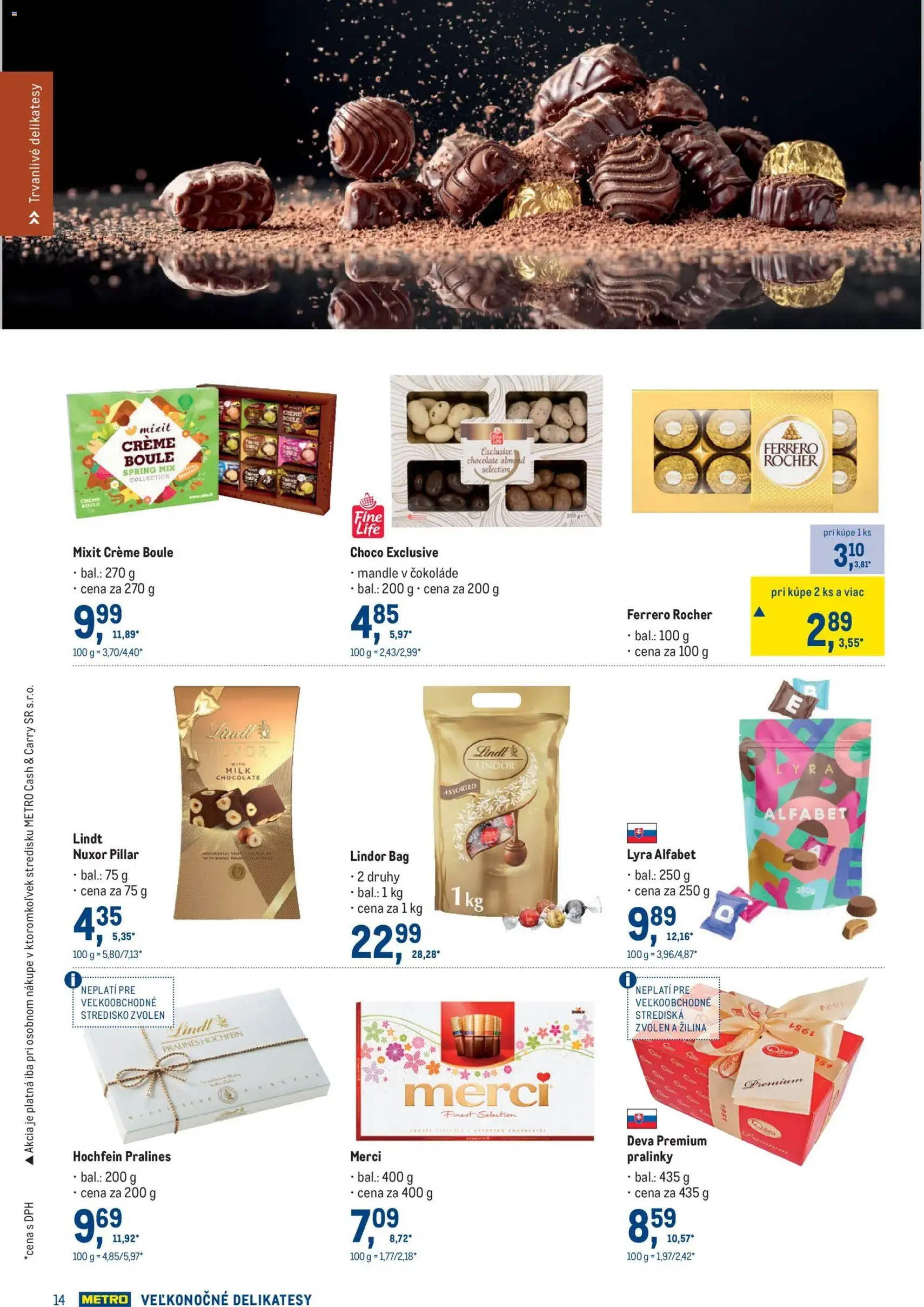 Metro Veľkonočné delikatesy - platný leták od 11.03.2026 strana 14 z 30