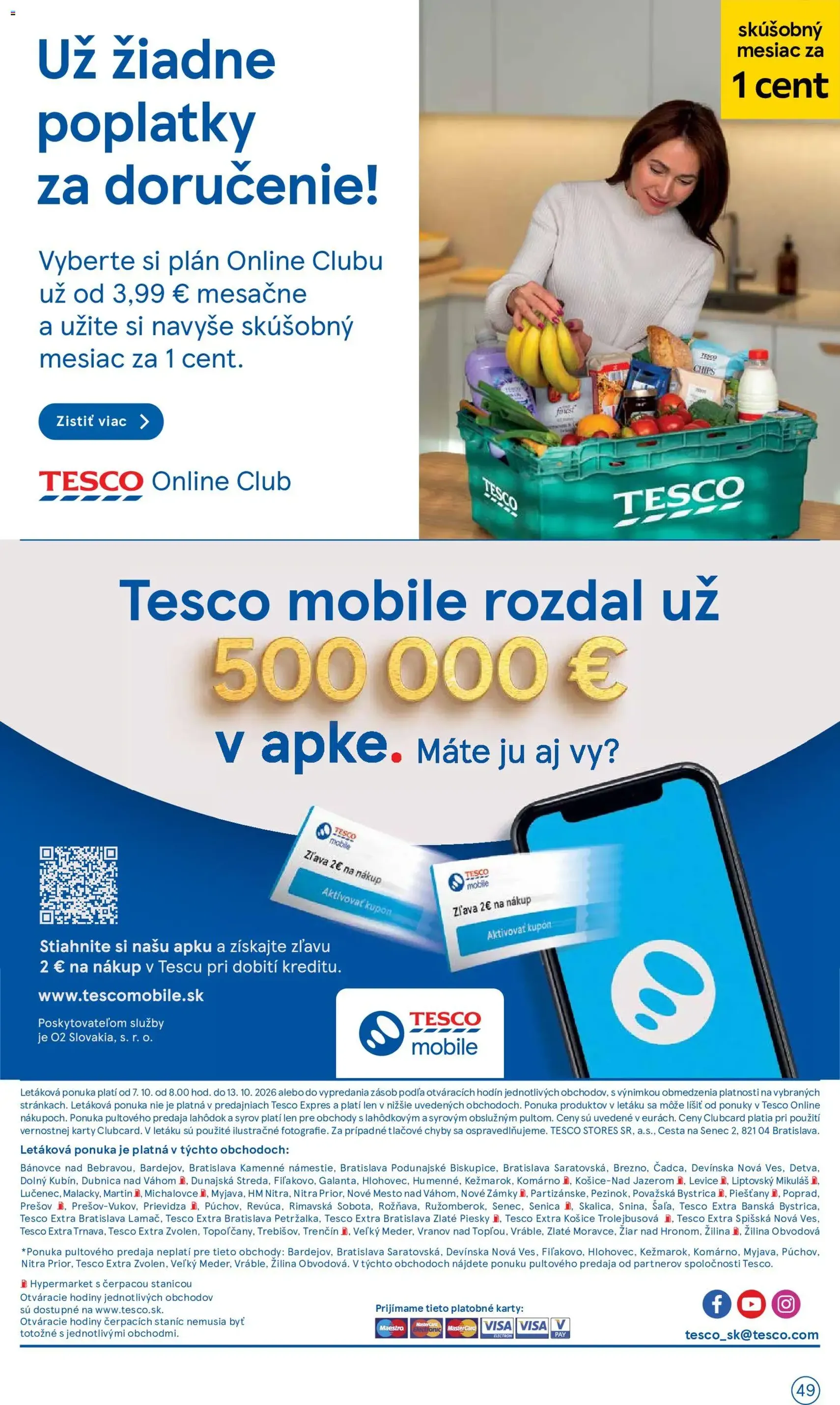 Tesco Hypermarket - leták - platný leták od 07.10.2026 strana 49 z 51