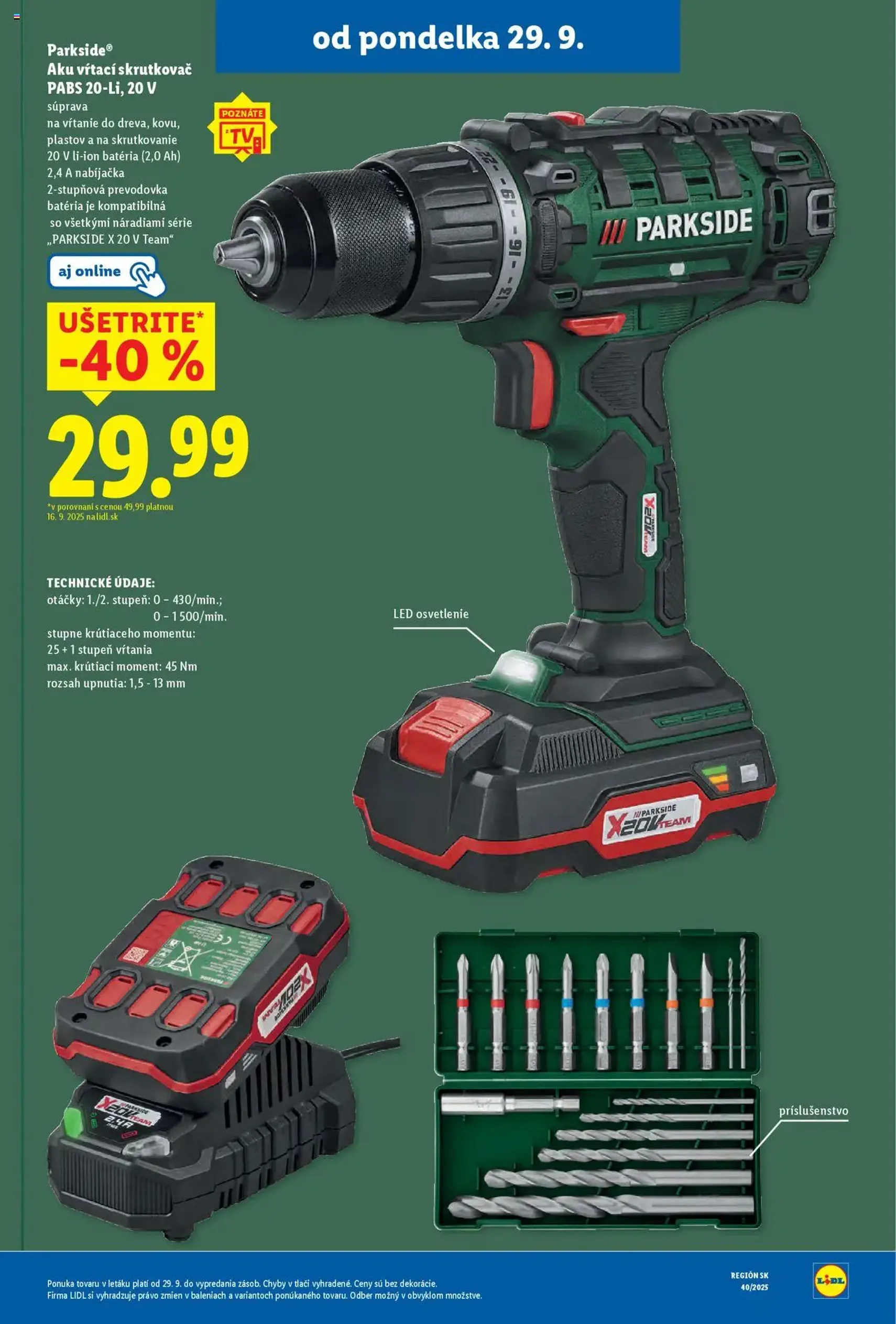 Lidl leták - platný leták od 29.09.2025 strana 49 z 95