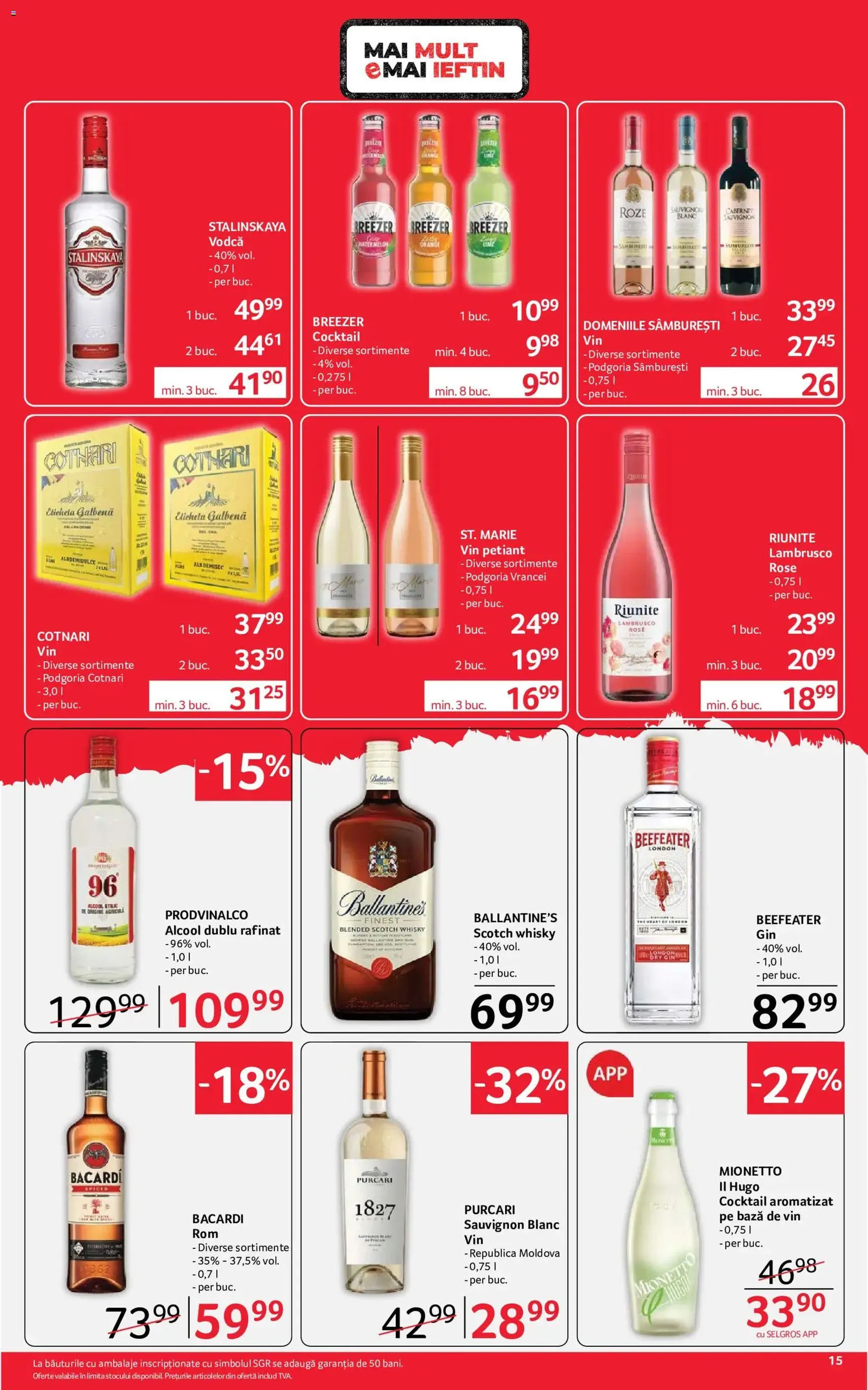 Selgros Catalog - cataloage valabile începând cu 10.07.2026 pagina 15 din 31