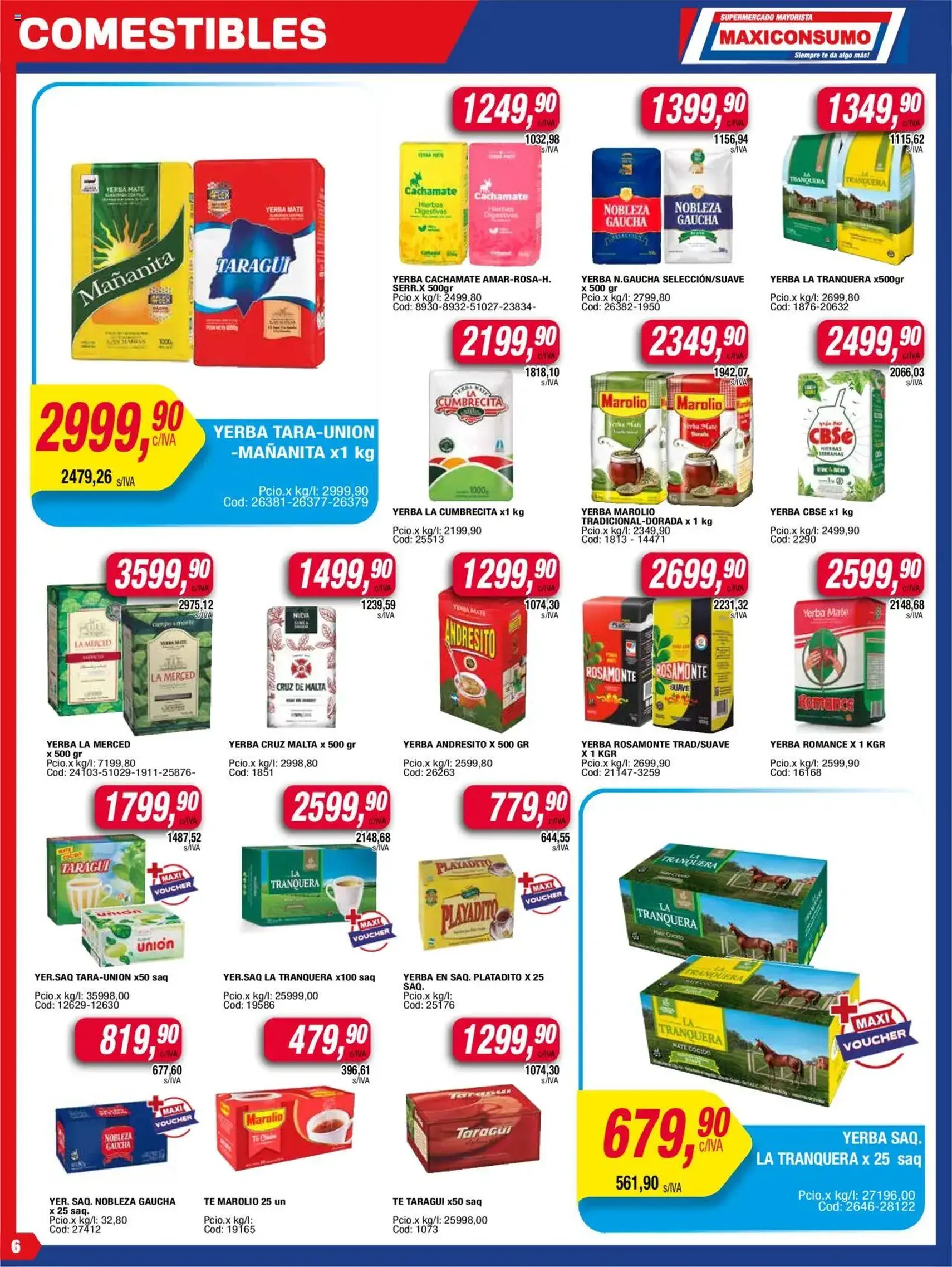 Maxiconsumo ofertas - folleto válido desde 04/08/2025 página 6 de 28