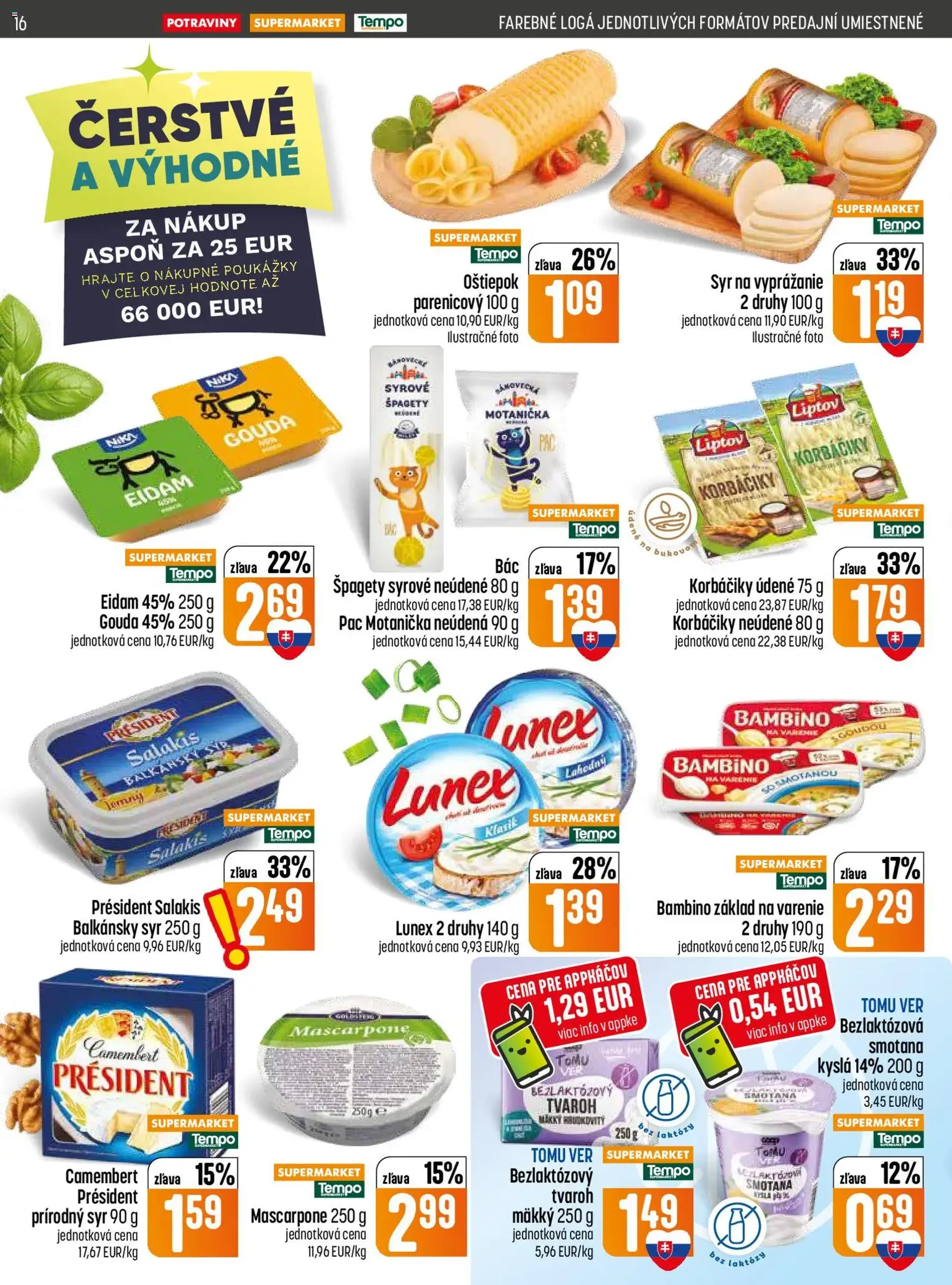 COOP Jednota leták - platný leták od 16.07.2026 strana 16 z 28