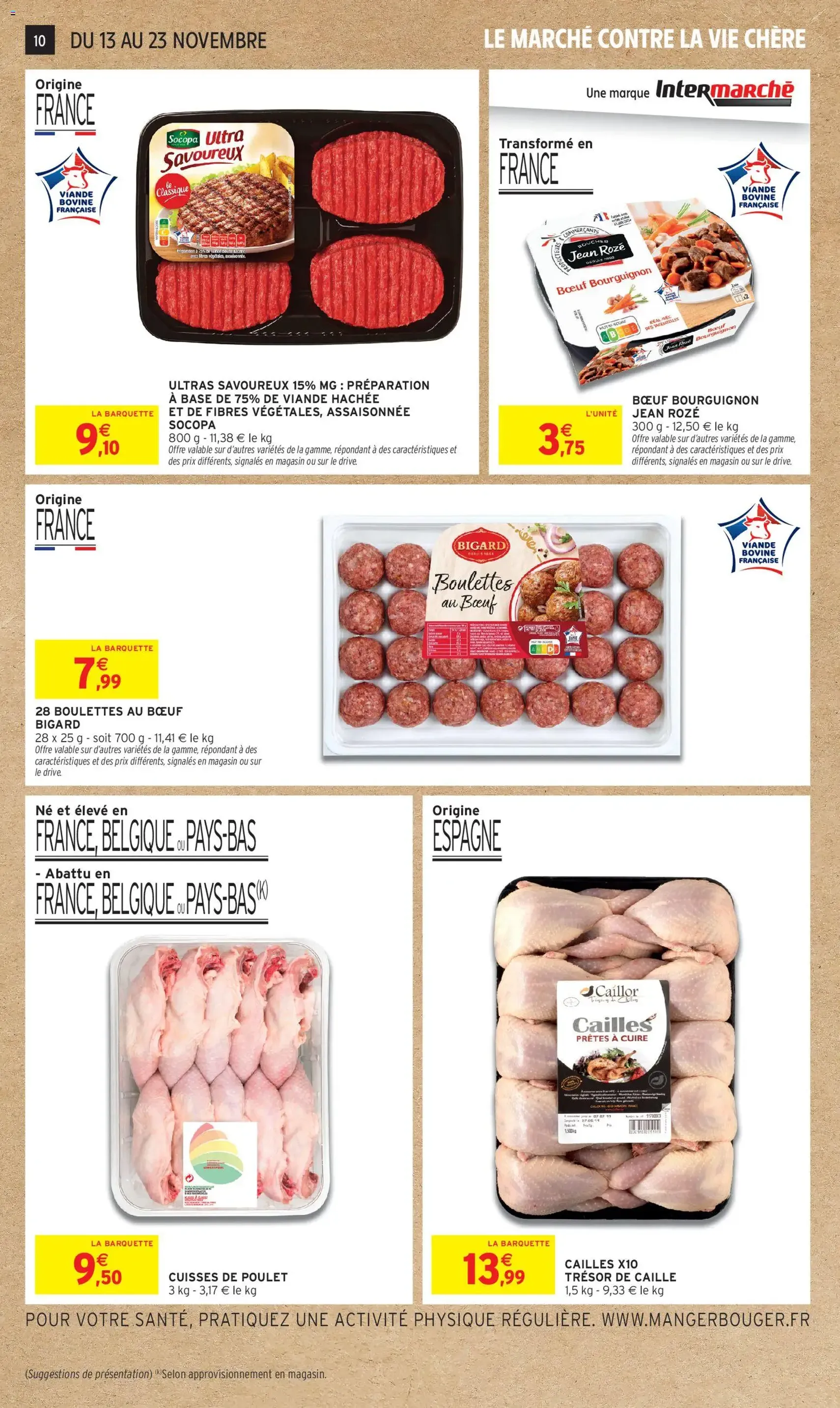 Intermarché catalogue semaine 46 - brochure valable à partir du 13/11/2025, page 10 sur 48