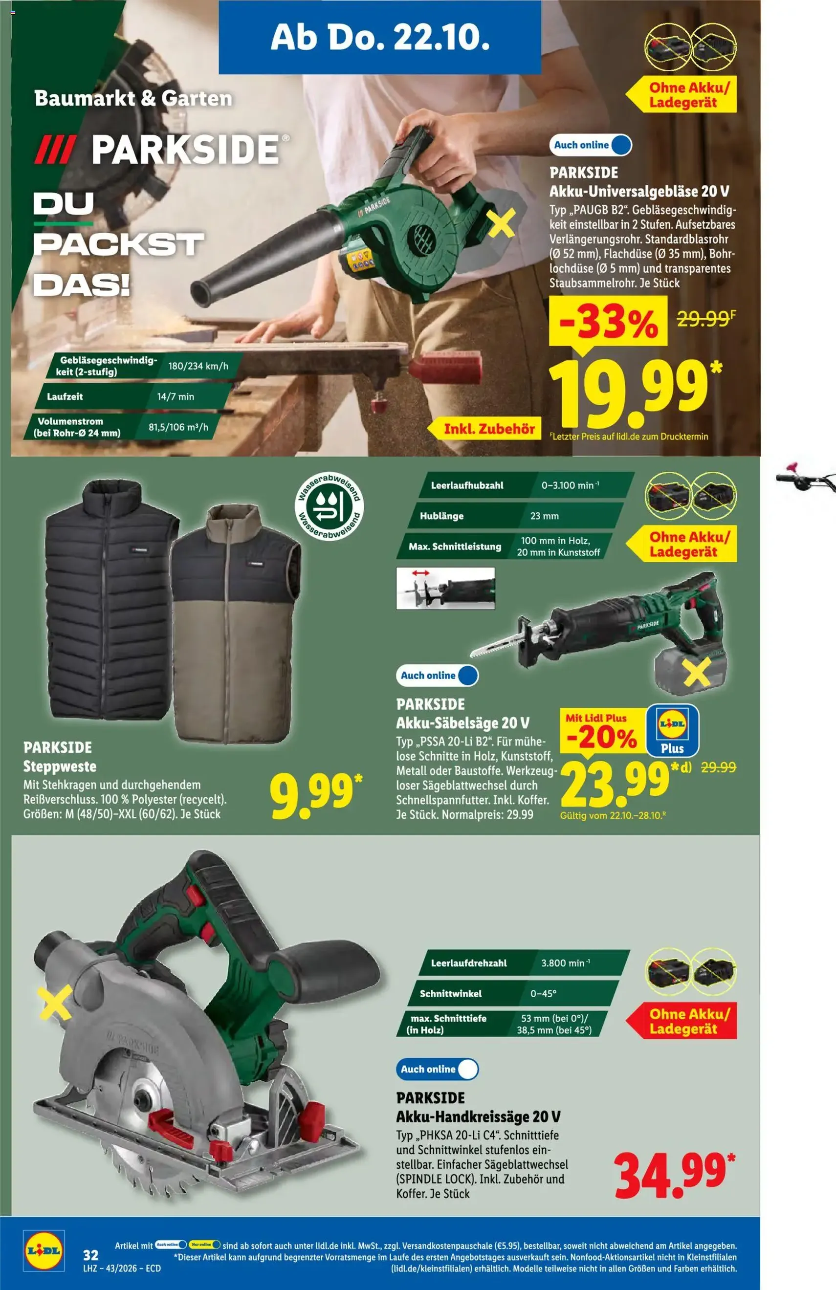 Lidl Prospekt - Gültiger Prospekt ab 19.10.2026, Seite 48 von insgesamt 73