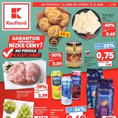 Kaufland Bratislava-Dúbravka - náhľad letáku platný od 07.08.2025