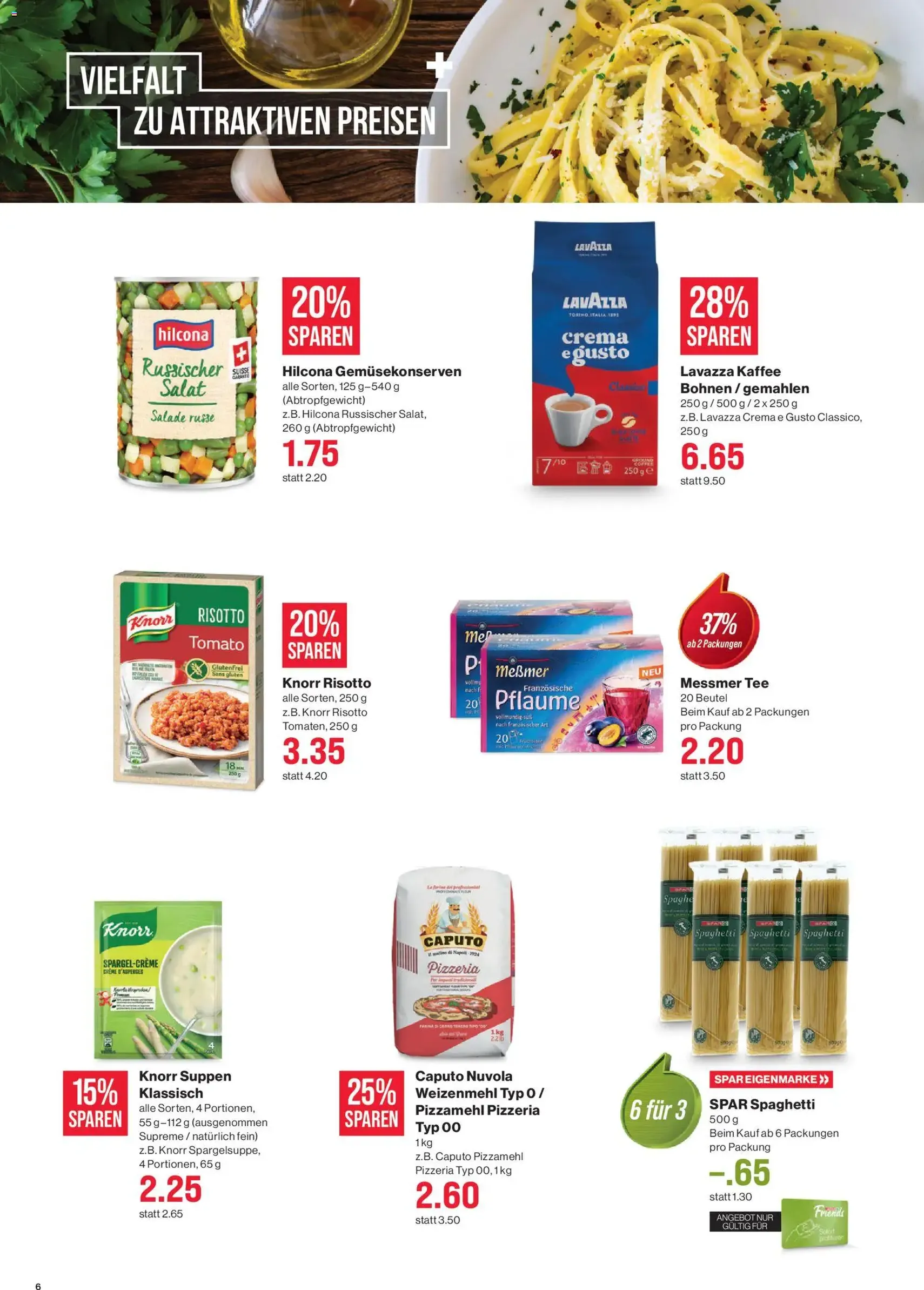 SPAR aktionen - Gültiger Prospekt ab 30.04.2026, Seite 6 von insgesamt 19