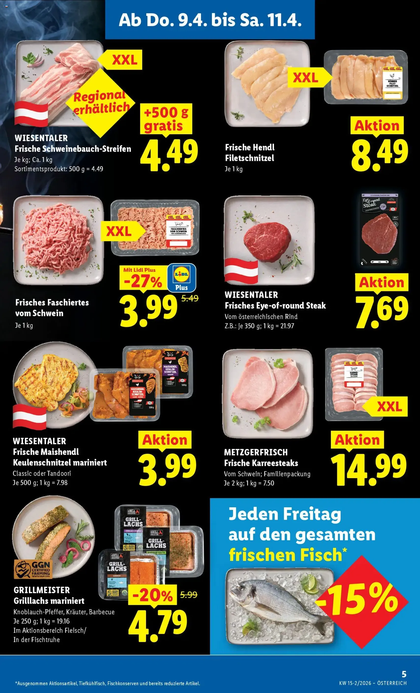 Lidl - Flugblatt - Gültiger Prospekt ab 08.04.2026, Seite 7 von insgesamt 47