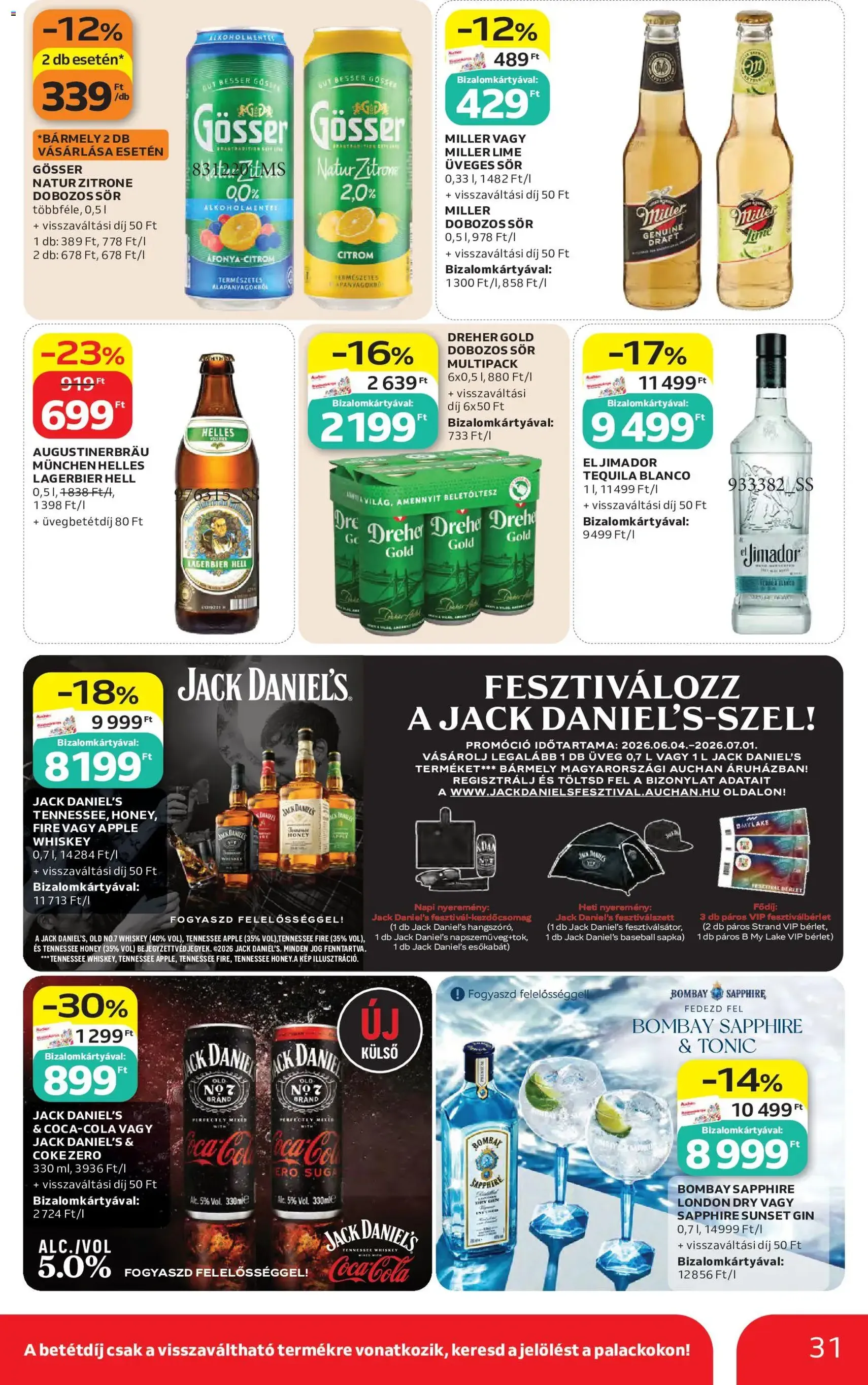 Auchan akciós újság - 2026.06.04. érvényes szórólap 31 oldal 57 oldalból