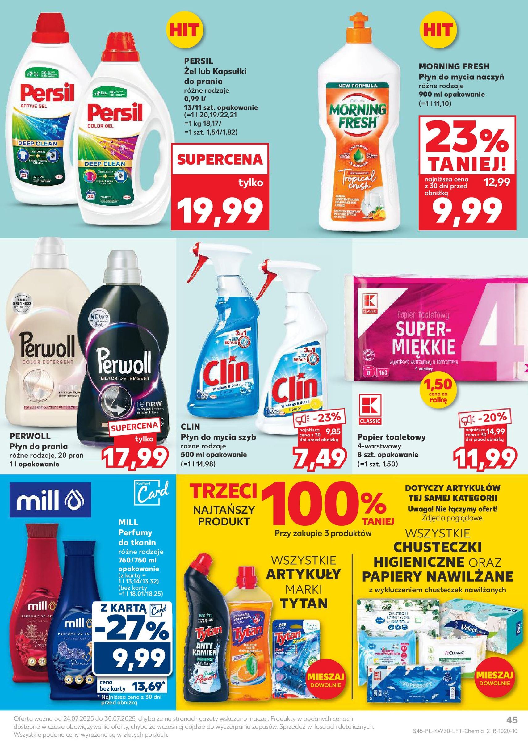 Kaufland gazetka - ważny gazetka od 24.07.2025 strona 45 z 51 Kaufland gazetka - ważny gazetka od 24.07.2025 strona 45 z 51