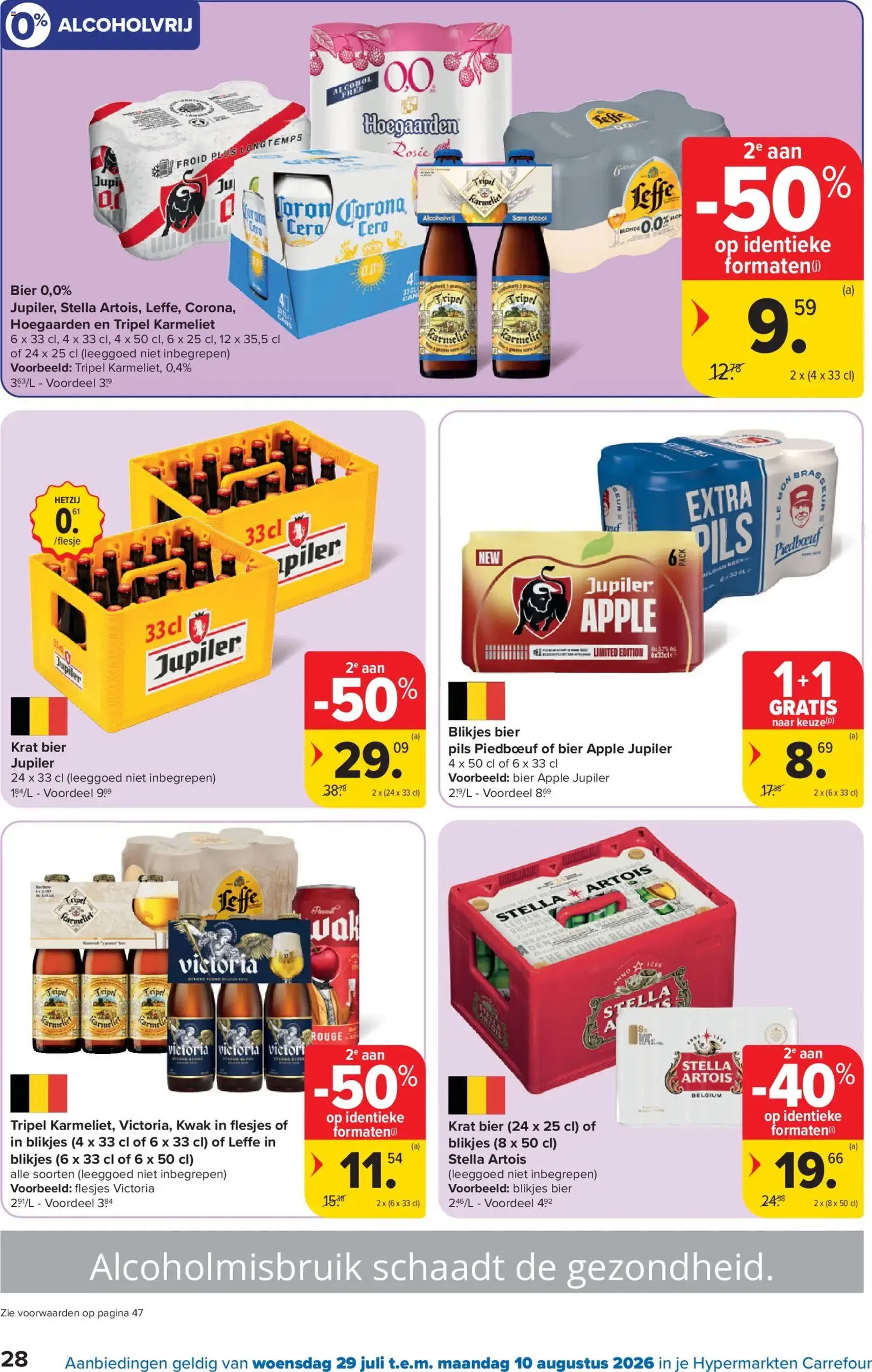 Carrefour folder week 31 - geldige folder vanaf 29/07/2026 pagina 28 van 51