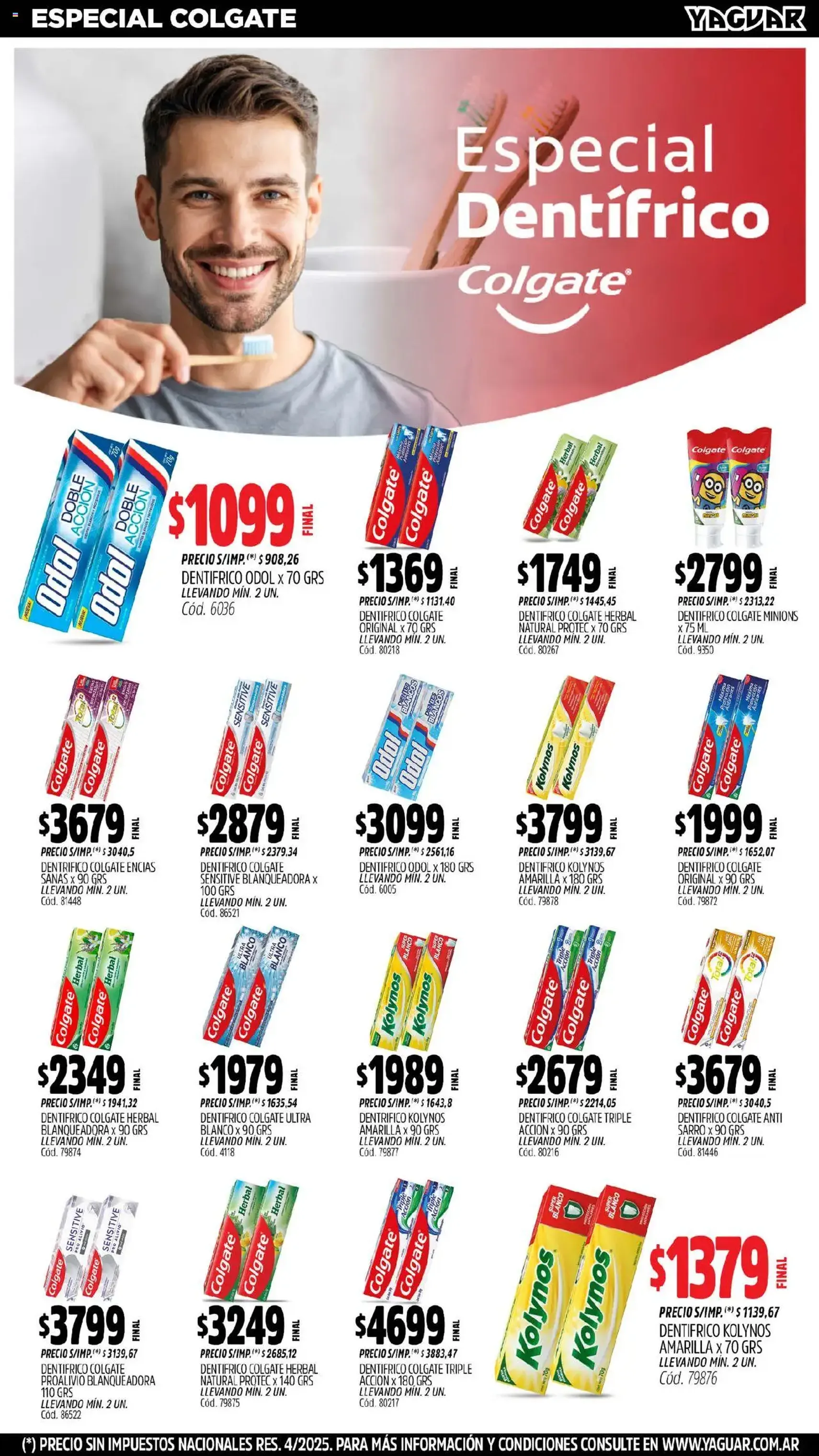 Yaguar catálogo - folleto válido desde 15/09/2025 página 19 de 34 Yaguar catálogo - folleto válido desde 15/09/2025 página 19 de 34