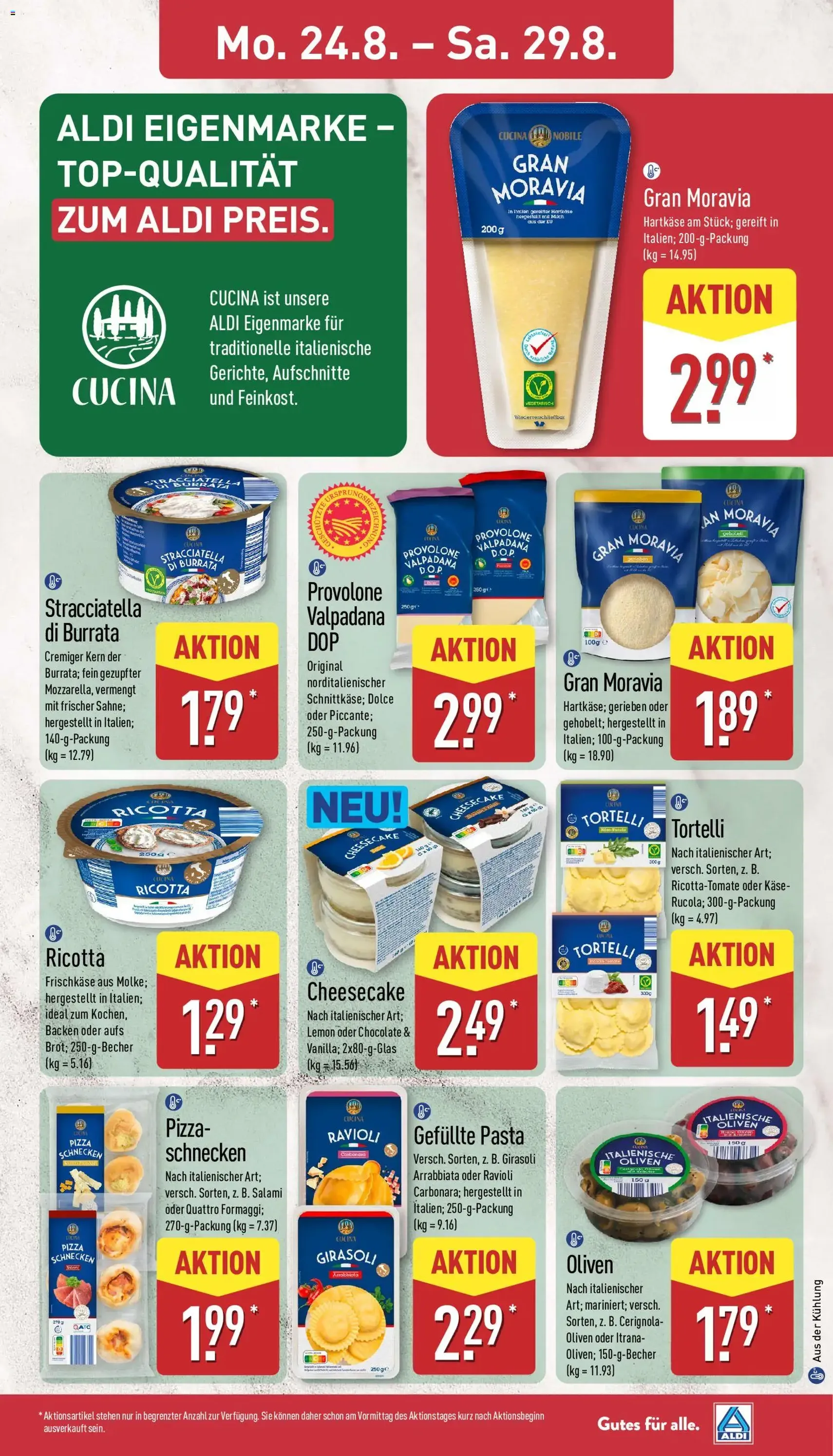 Aldi Prospekt - Gültiger Prospekt ab 24.08.2026, Seite 11 von insgesamt 43