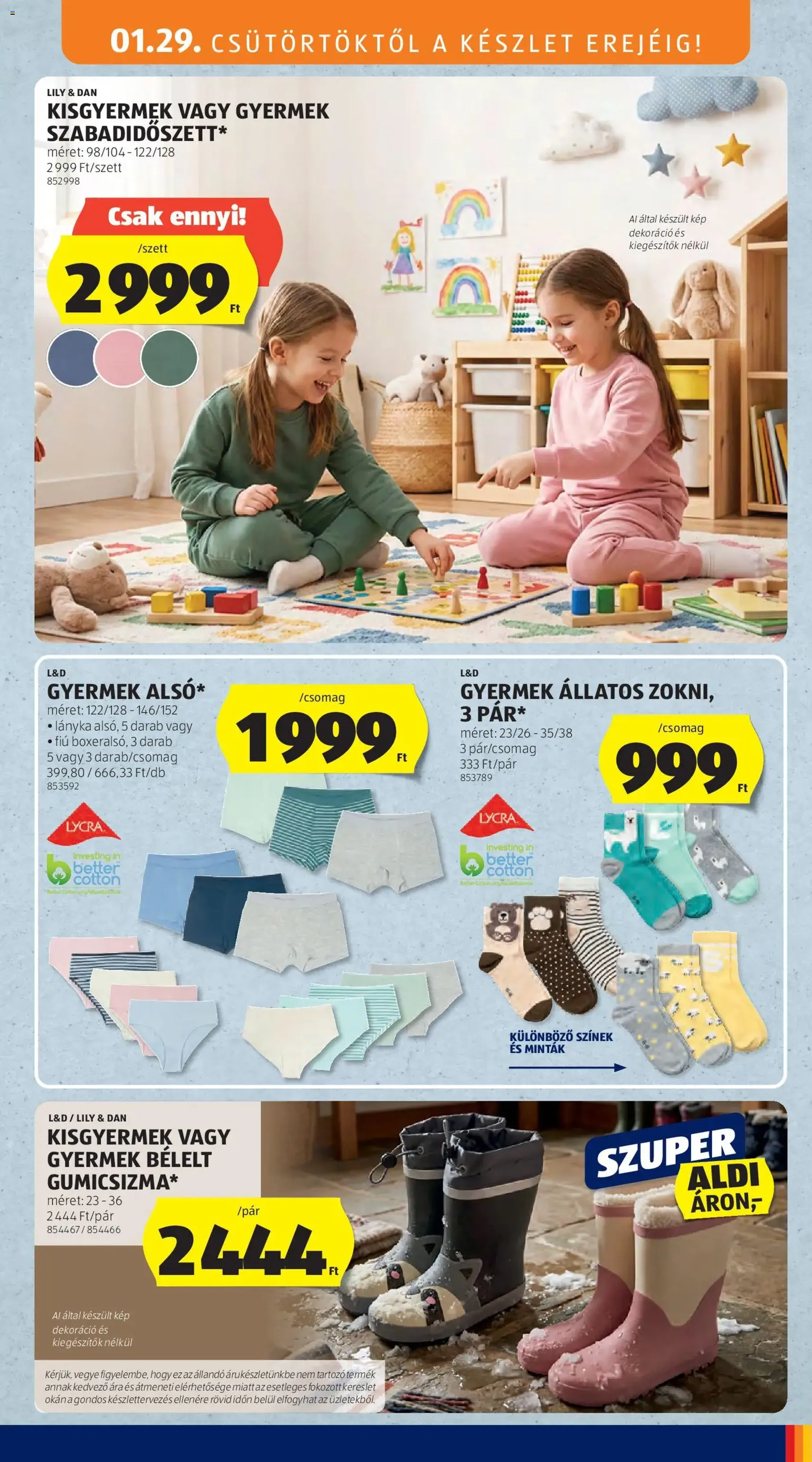 Aldi Akciós újság - 2026.01.29. érvényes szórólap 15 oldal 45 oldalból