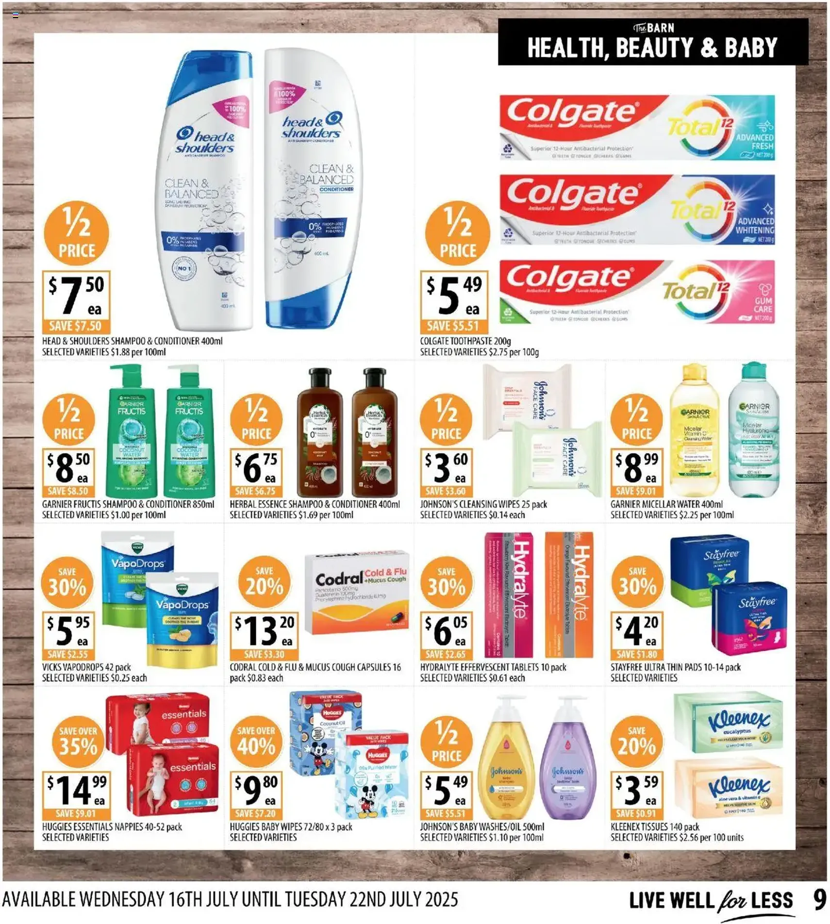 Supabarn Catalogue - valid flyer from 16/07/2025, page 9 of 12 Supabarn Catalogue - valid flyer from 16/07/2025, page 9 of 12