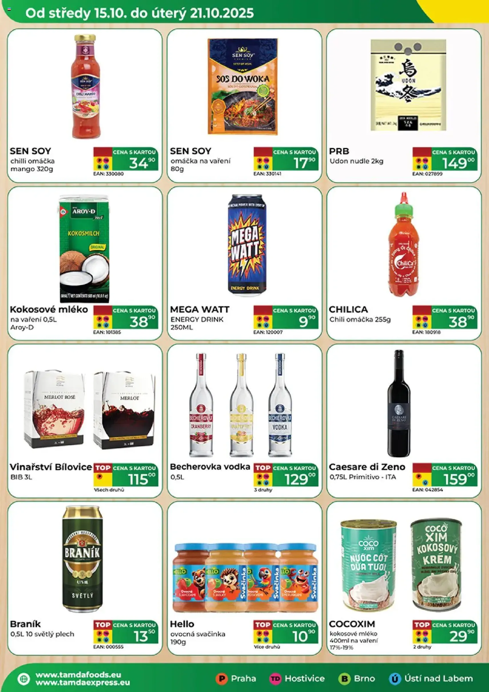 Tamda Foods leták - platný leták od 15.10.2025 strana 4 z 52 Tamda Foods leták - platný leták od 15.10.2025 strana 4 z 52