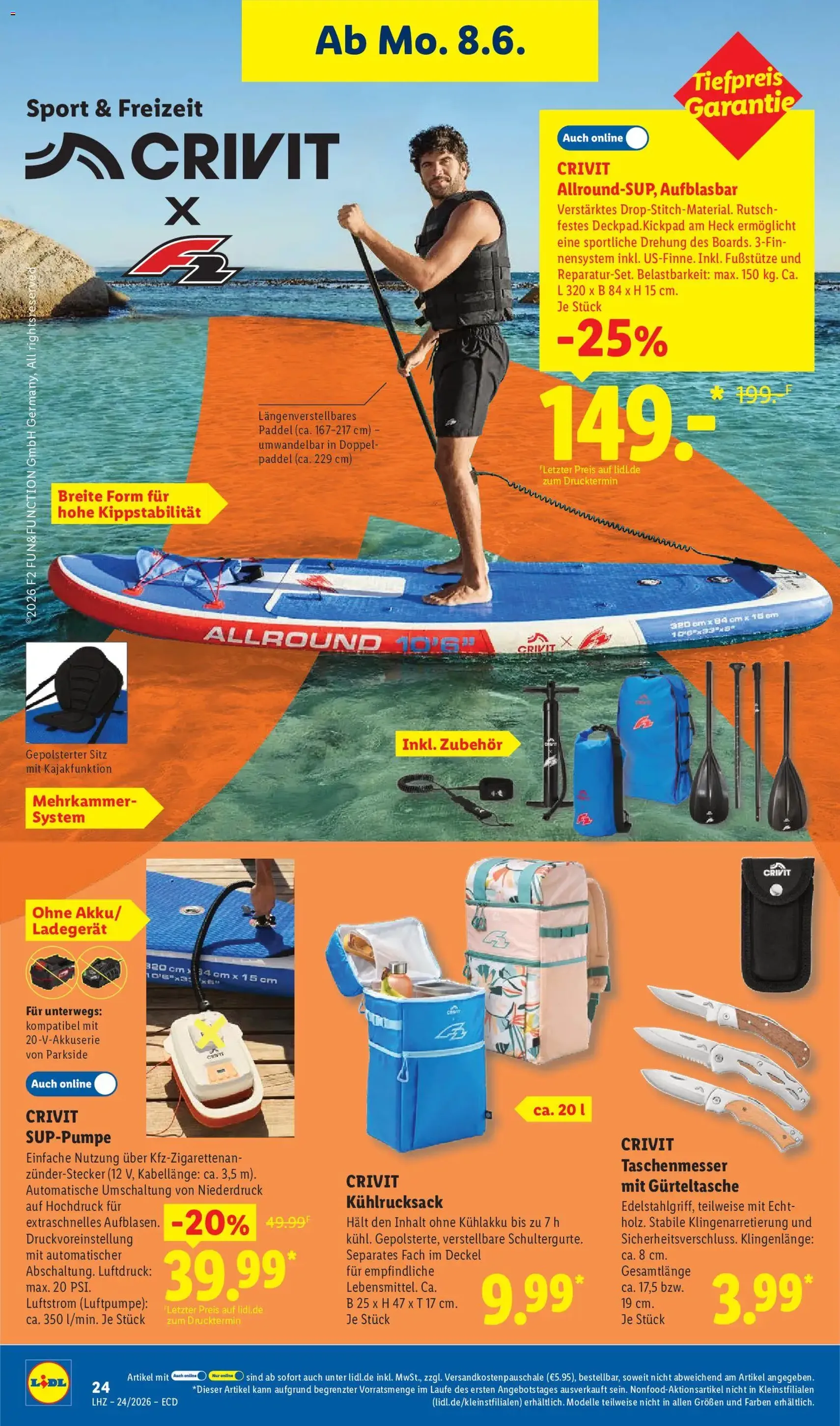 Lidl Prospekt - Gültiger Prospekt ab 08.06.2026, Seite 44 von insgesamt 73