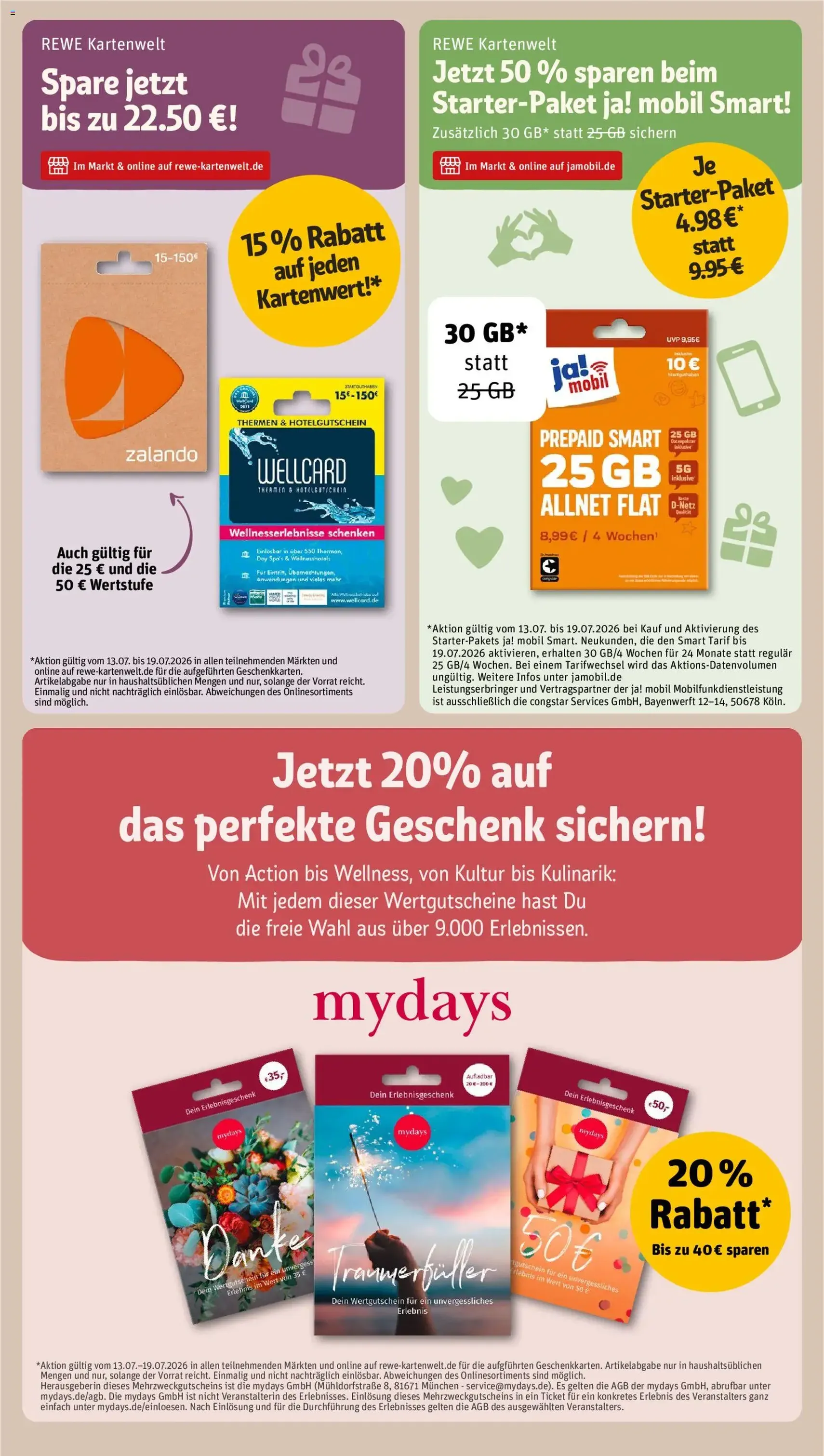 Rewe DE - DE Folder - geldige folder vanaf 13-07-2026 pagina 25 van 26
