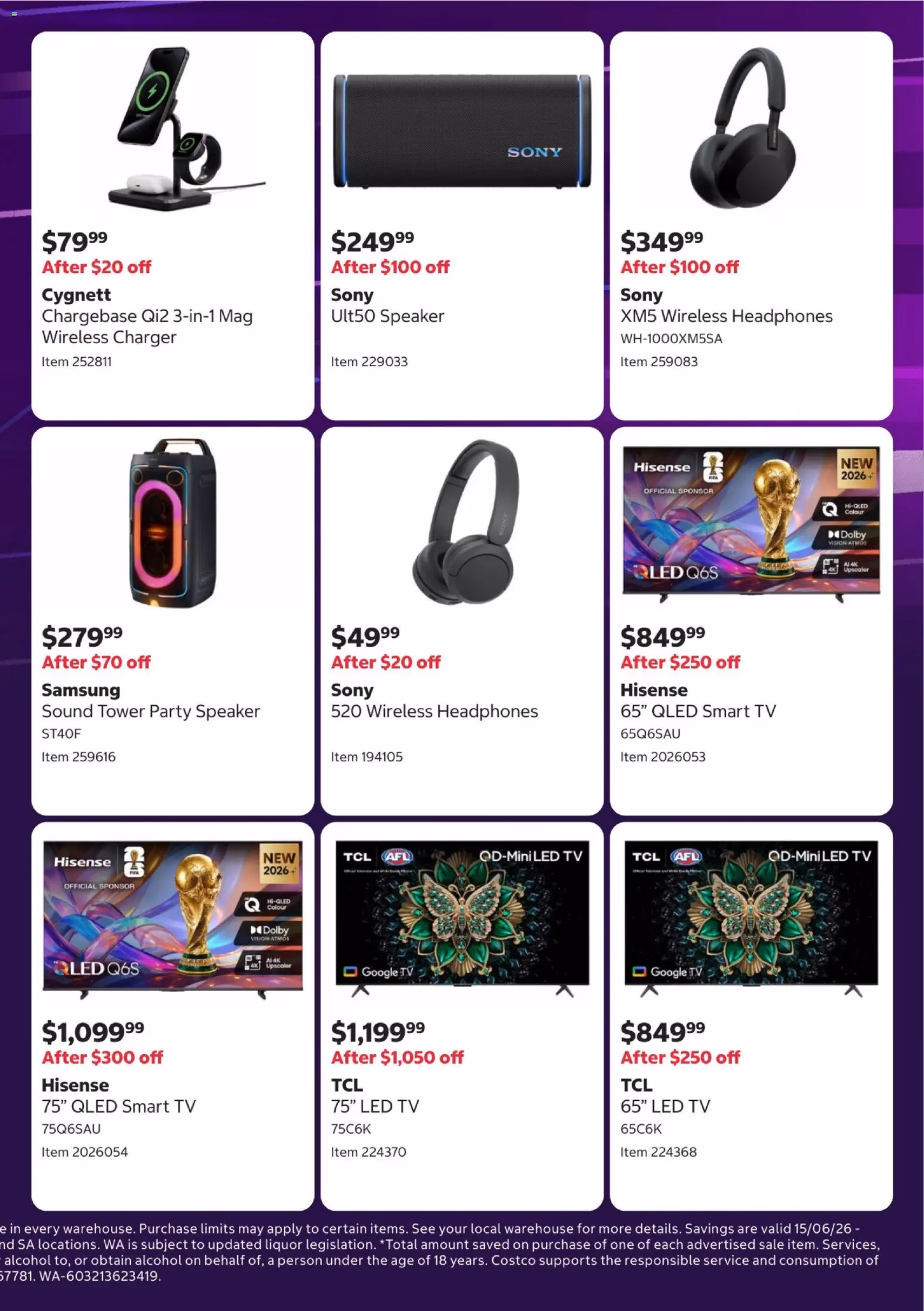 Costco catalogue - valid flyer from 15/06/2026, page 3 of 8