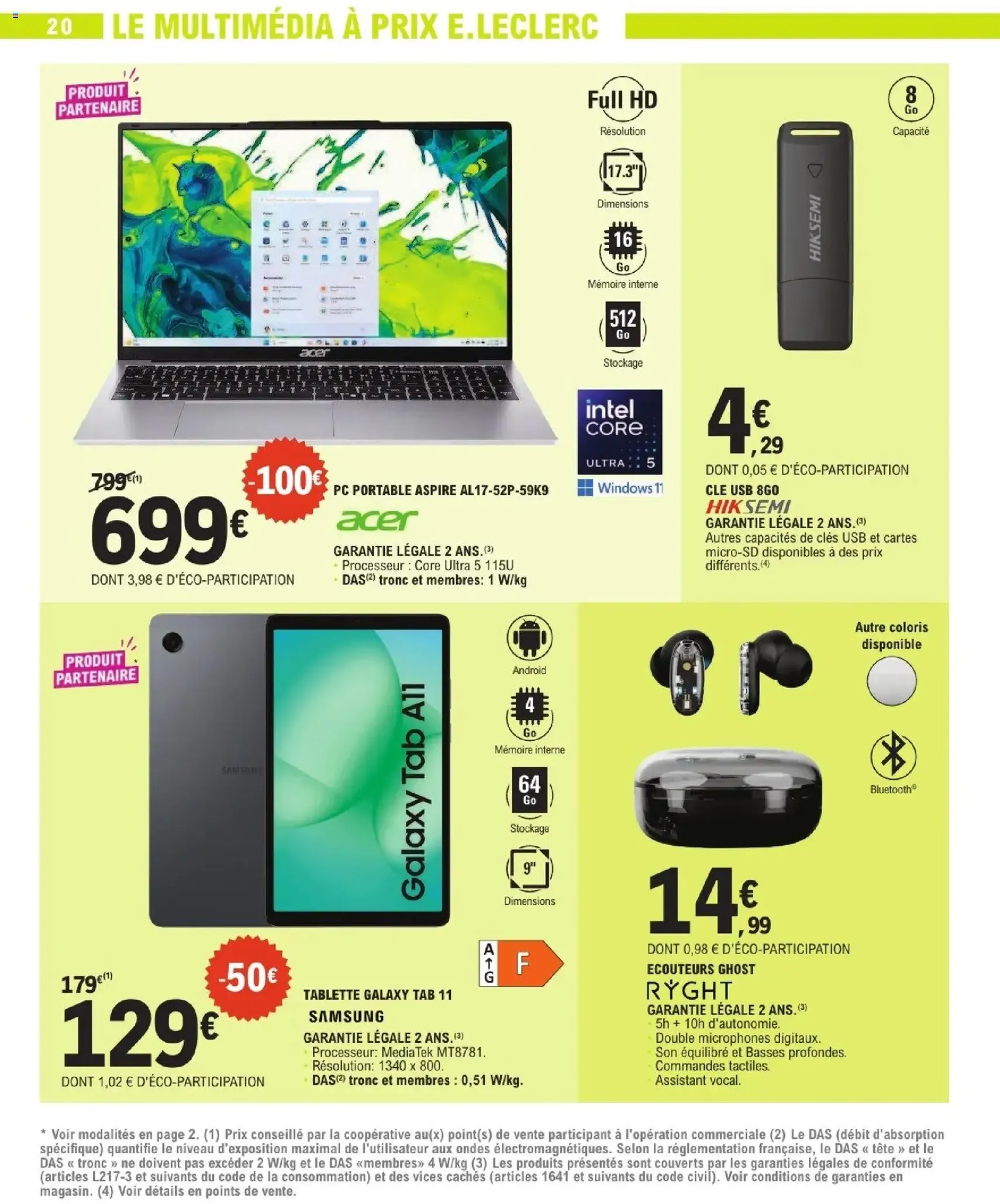 E.Leclerc catalogue - brochure valable à partir du 07/07/2026, page 20 sur 56
